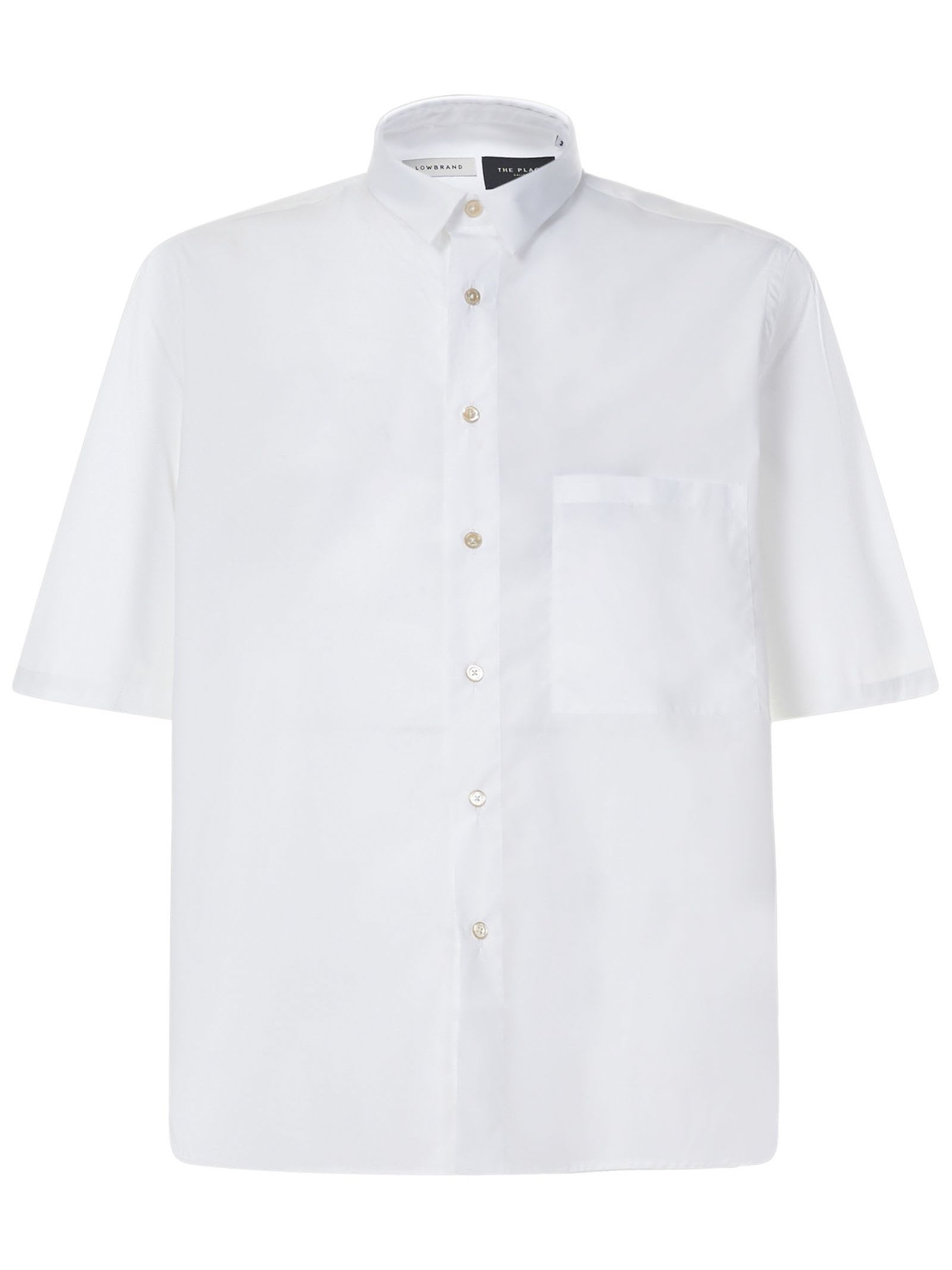 Low Brand White Cotton Shirt