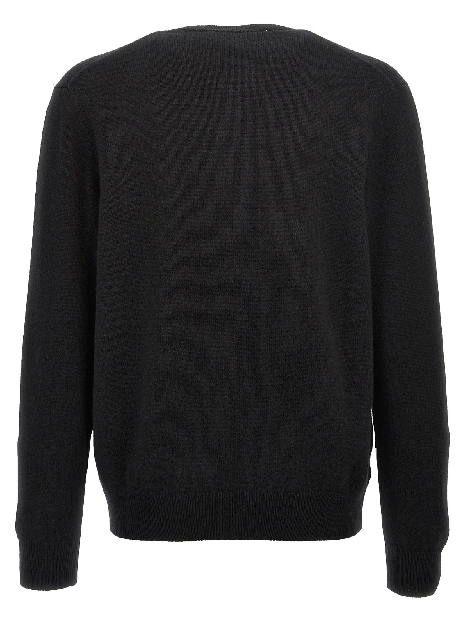 Shop Zanone Crewneck Sweater In Black