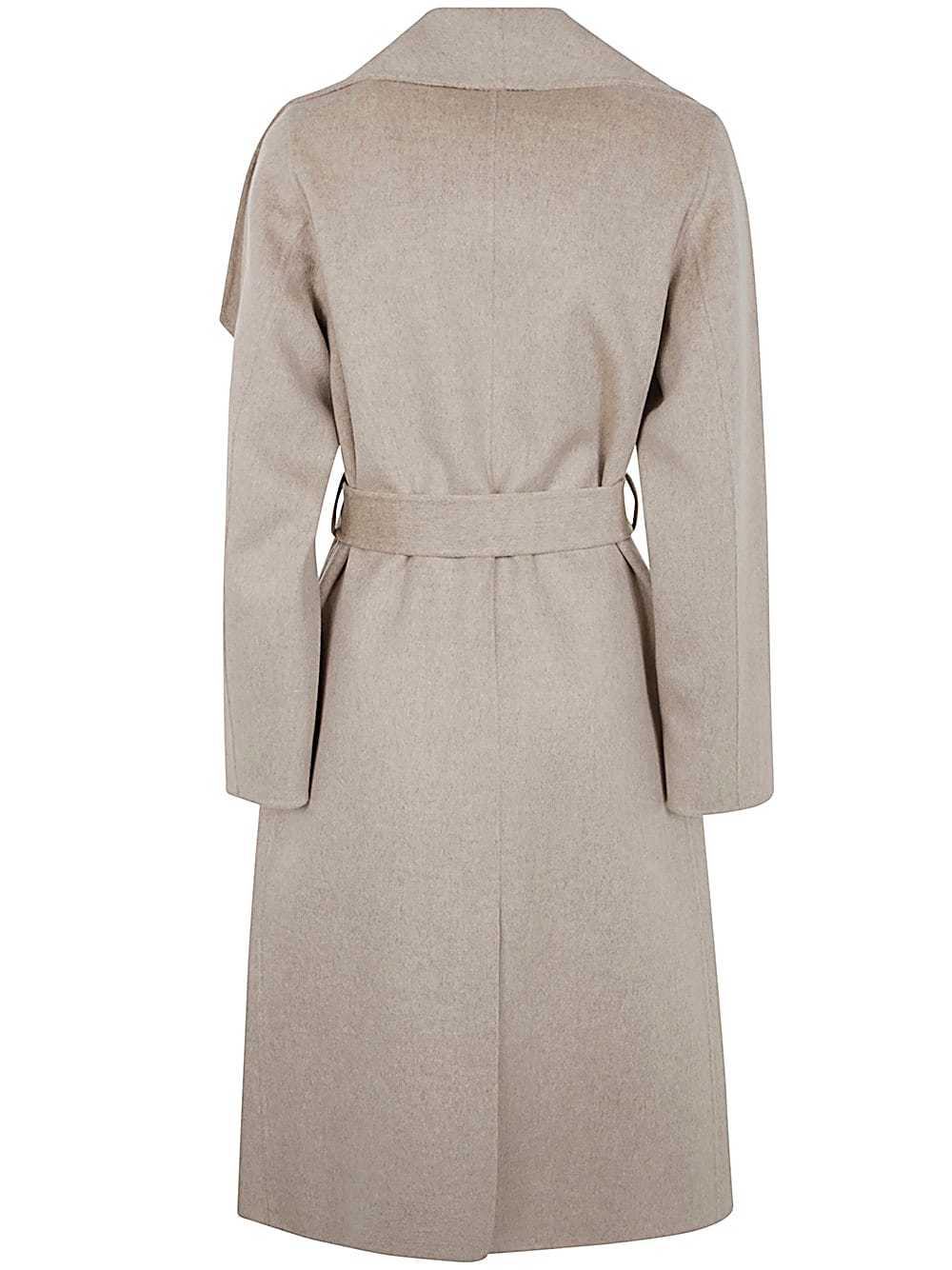 Shop Ivy & Oak Carrie Rose Double Face Bathrobe Coat In Light Sand Melange