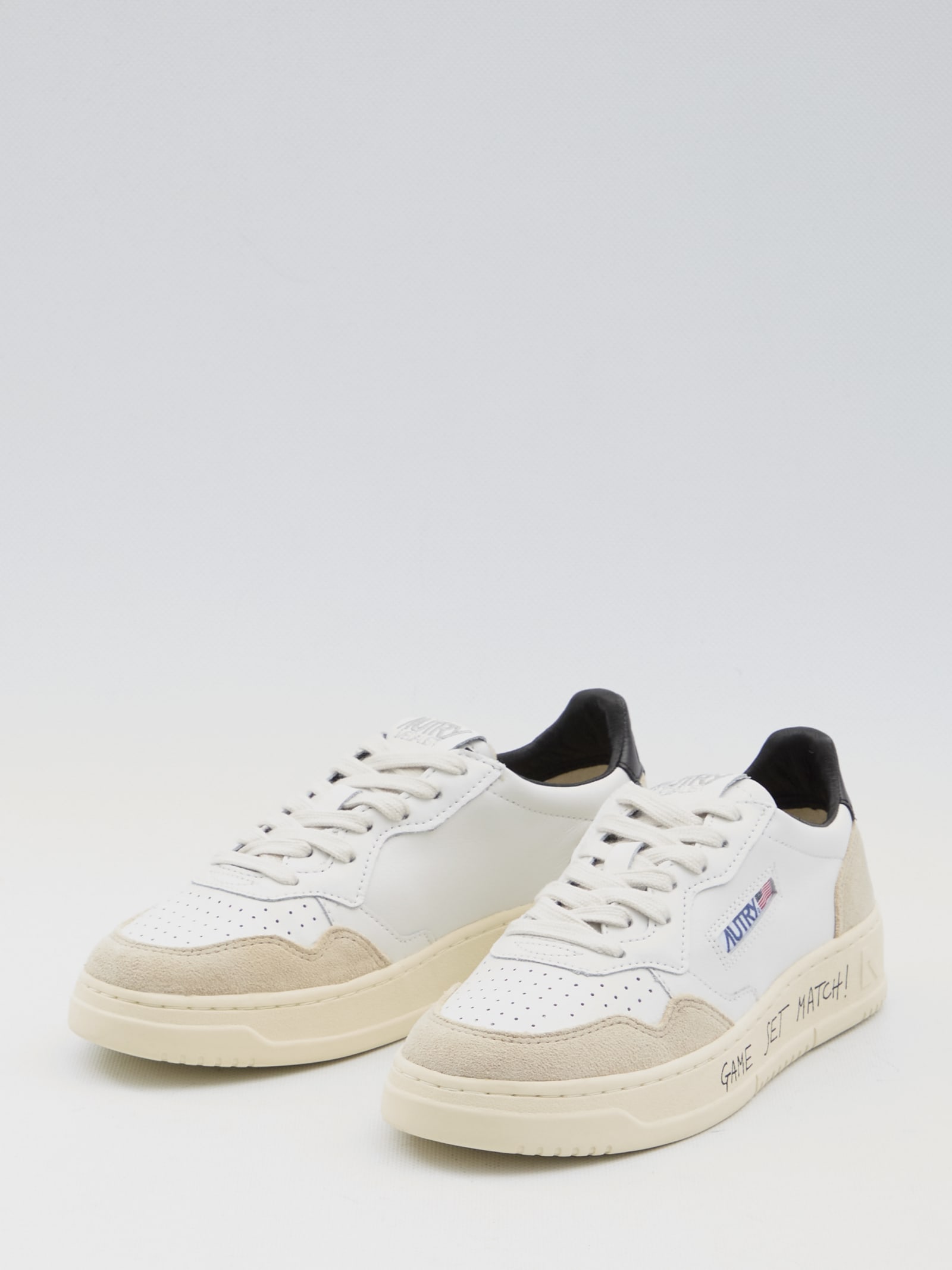 Shop Autry Medalist Sneakers In White