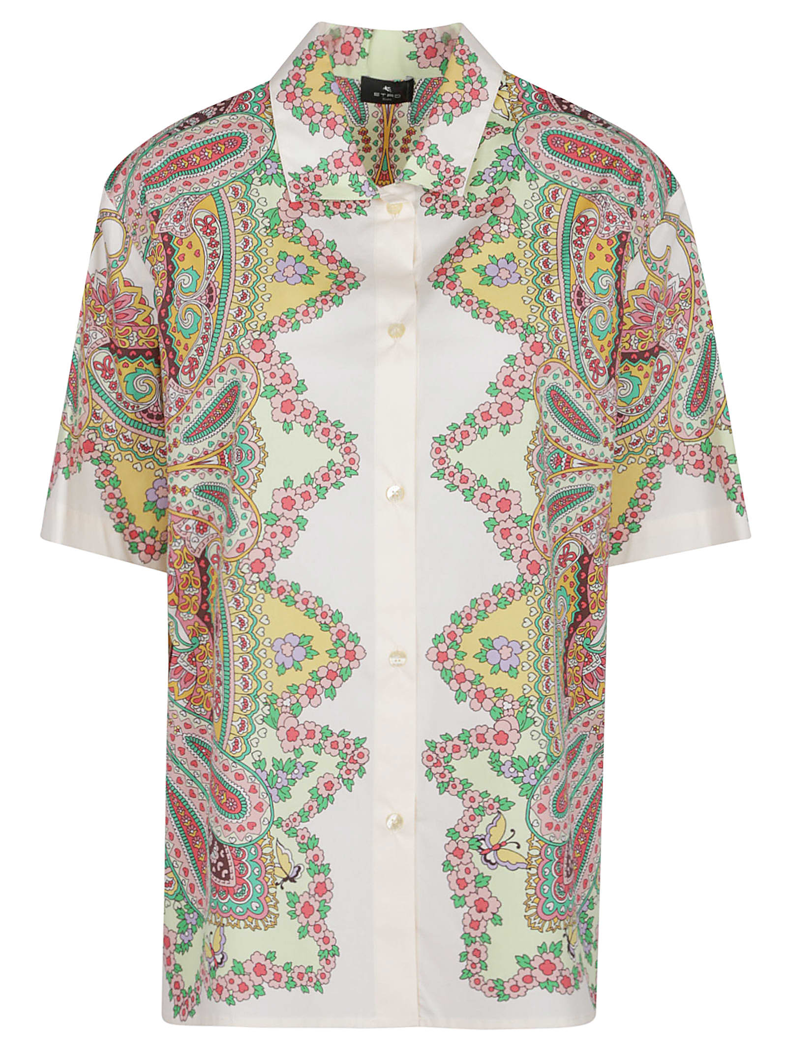 Etro Short Sleeve Bowling Shirt