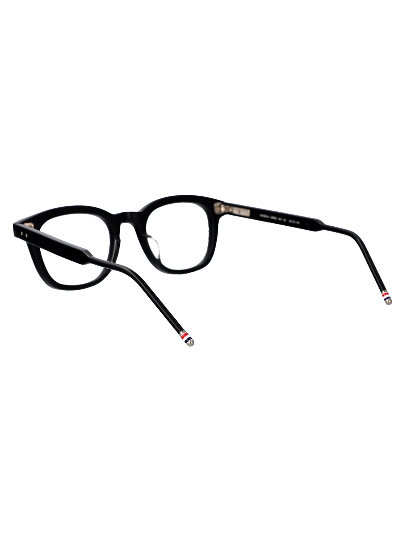 Shop Thom Browne Ueo921a-g0002 Glasses In Shiny Black