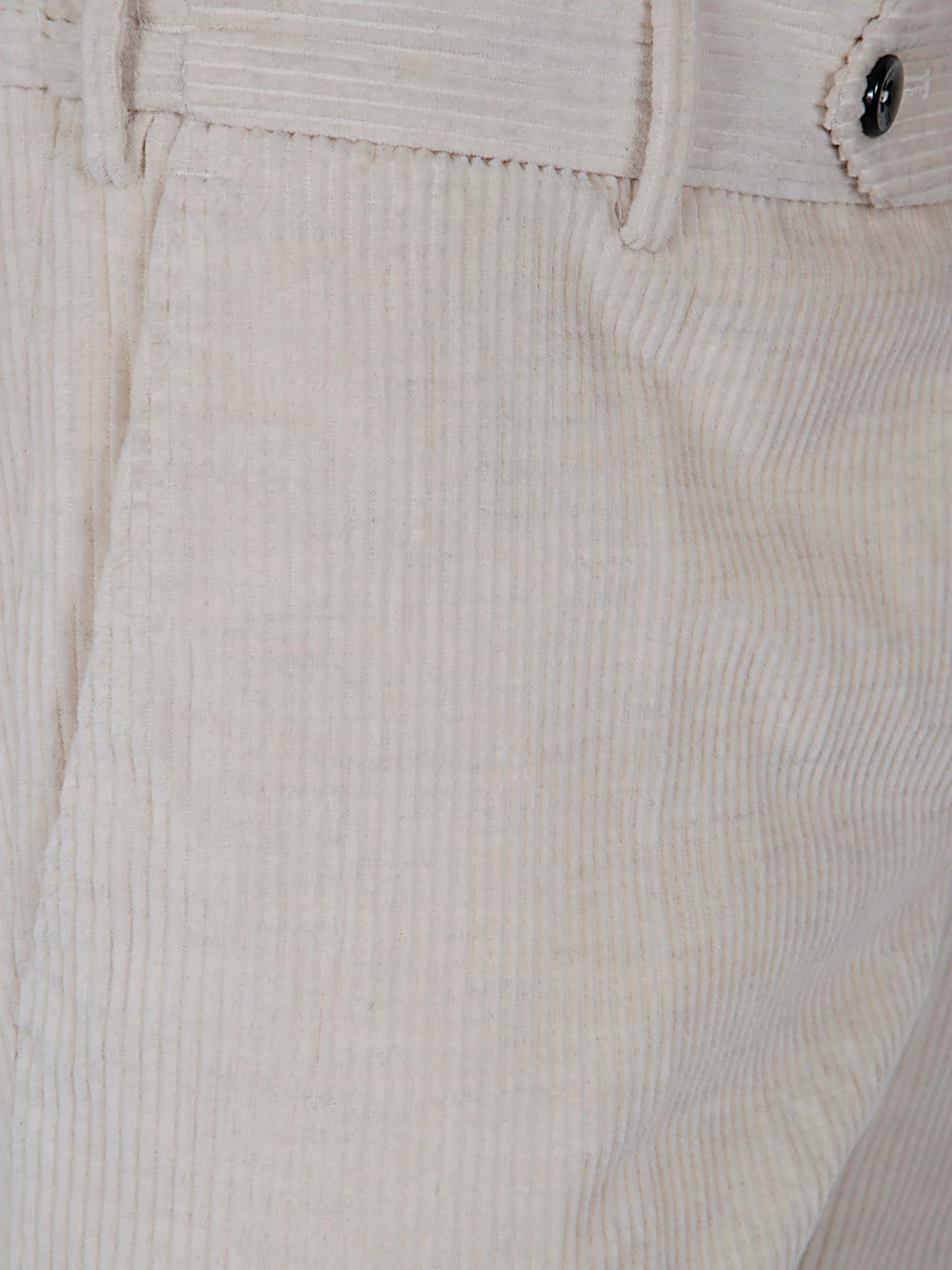 Shop Pt Torino Man Trousers Slim Jogger In Cream