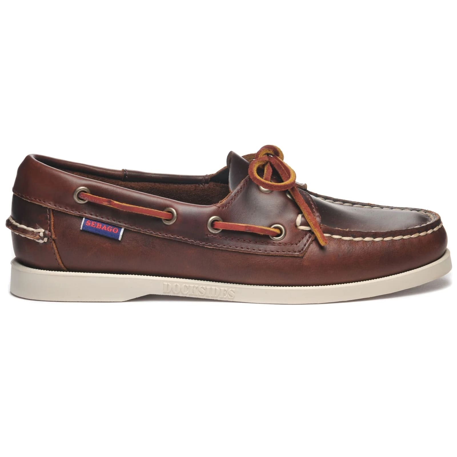 Sebago Slip-on Shoes With Stitching And Lace Detail