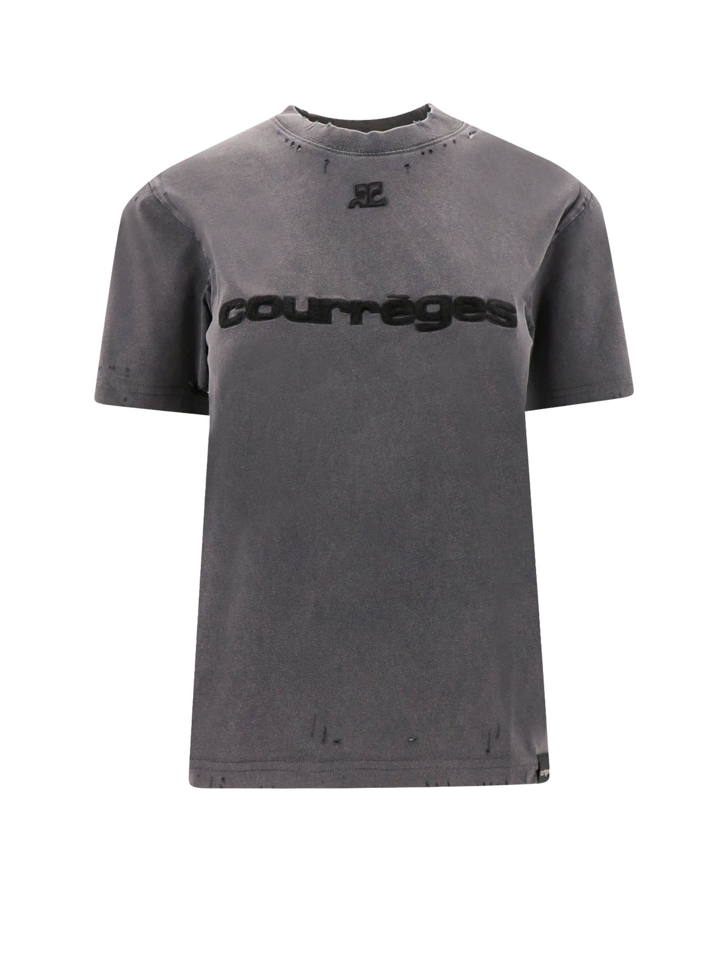 Courrèges Courreges T-shirt In Grey