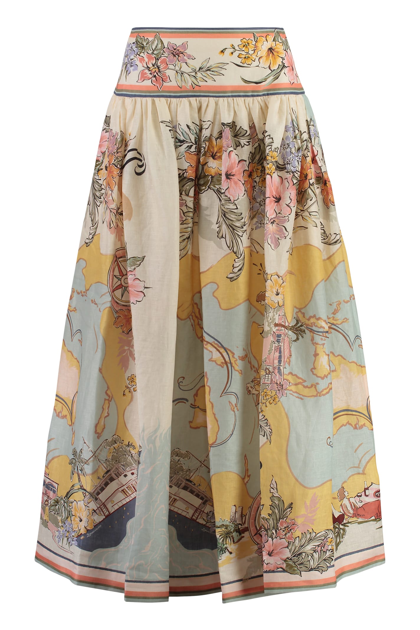 Tallow Midi Skirt