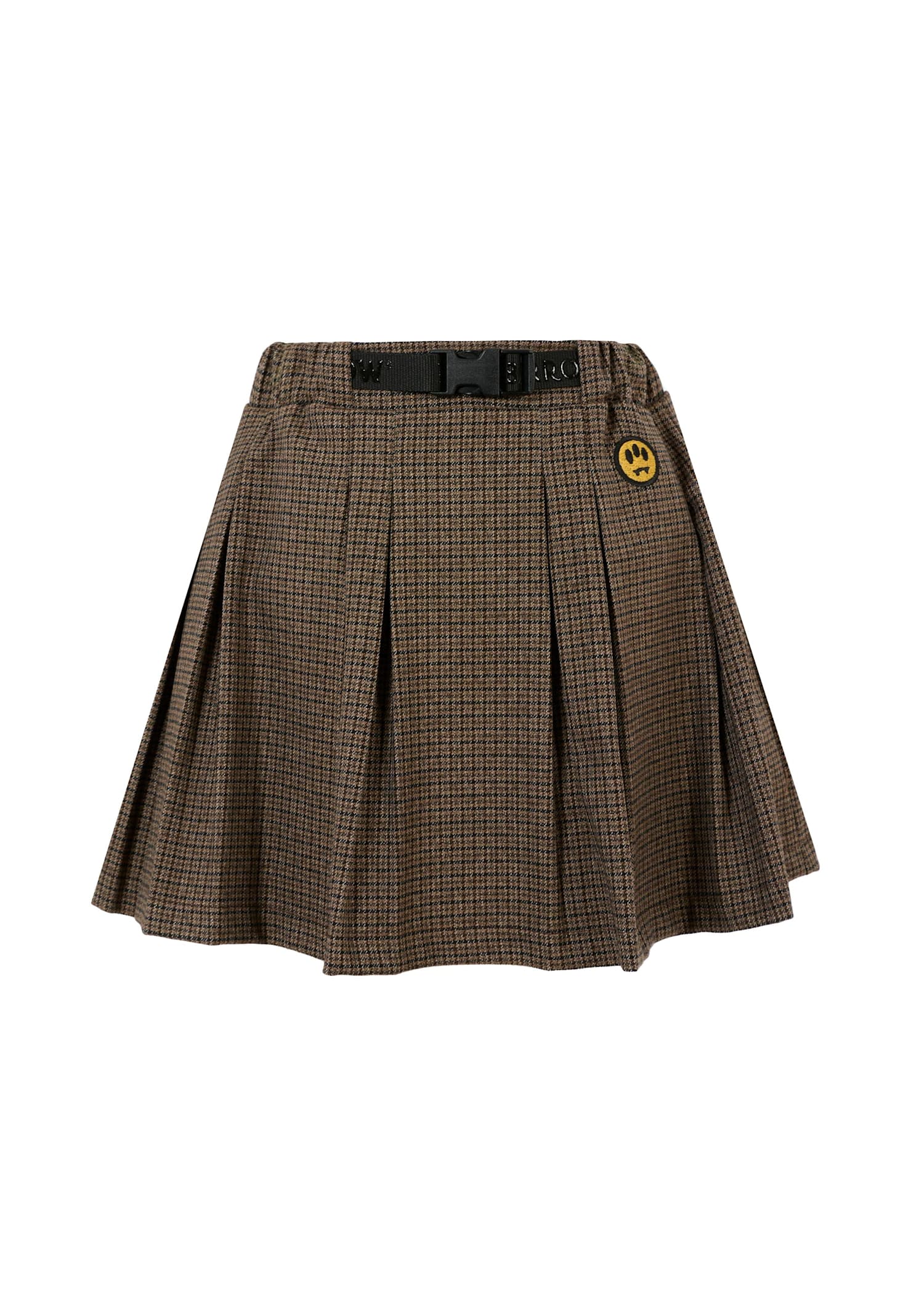 Barrow Brown Skirt For Girl With Smile In Brown