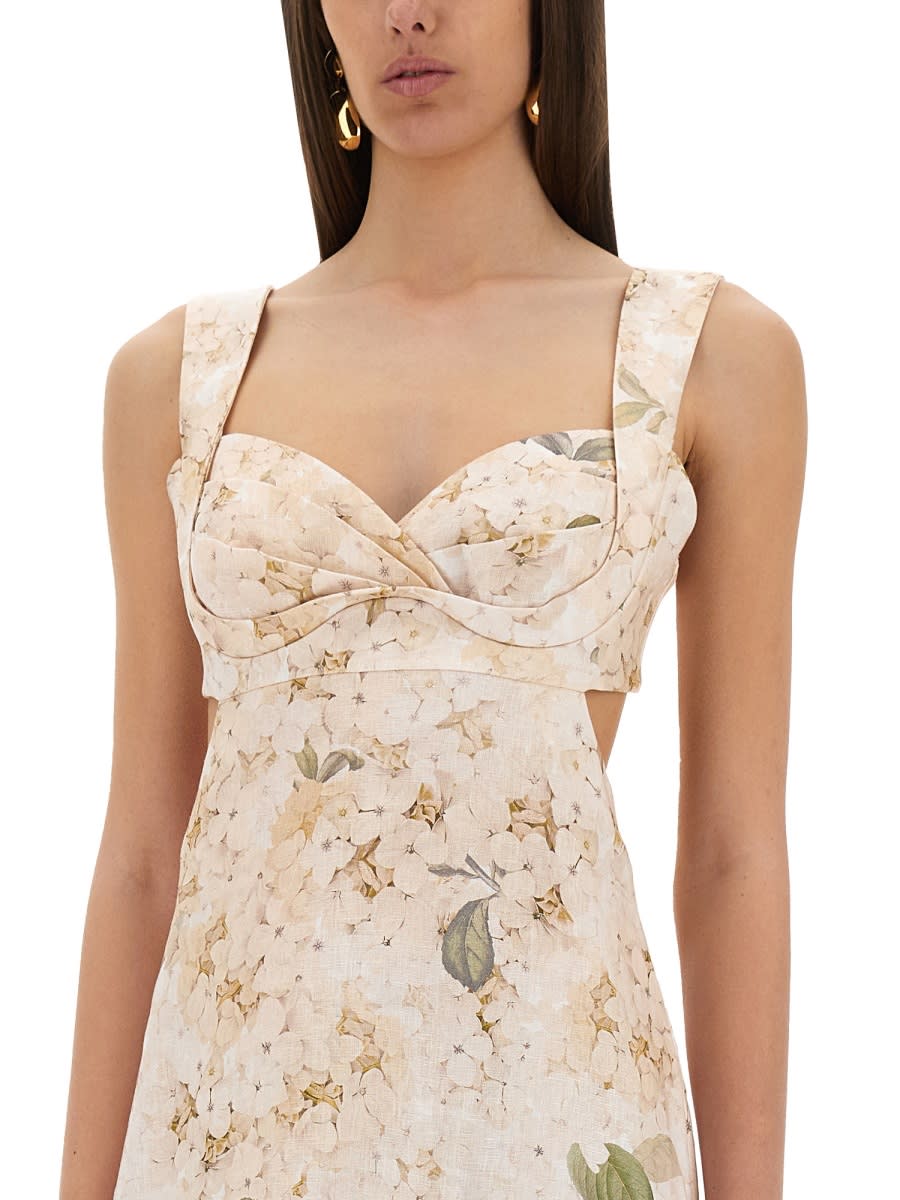 Shop Zimmermann Balance Midi Dress