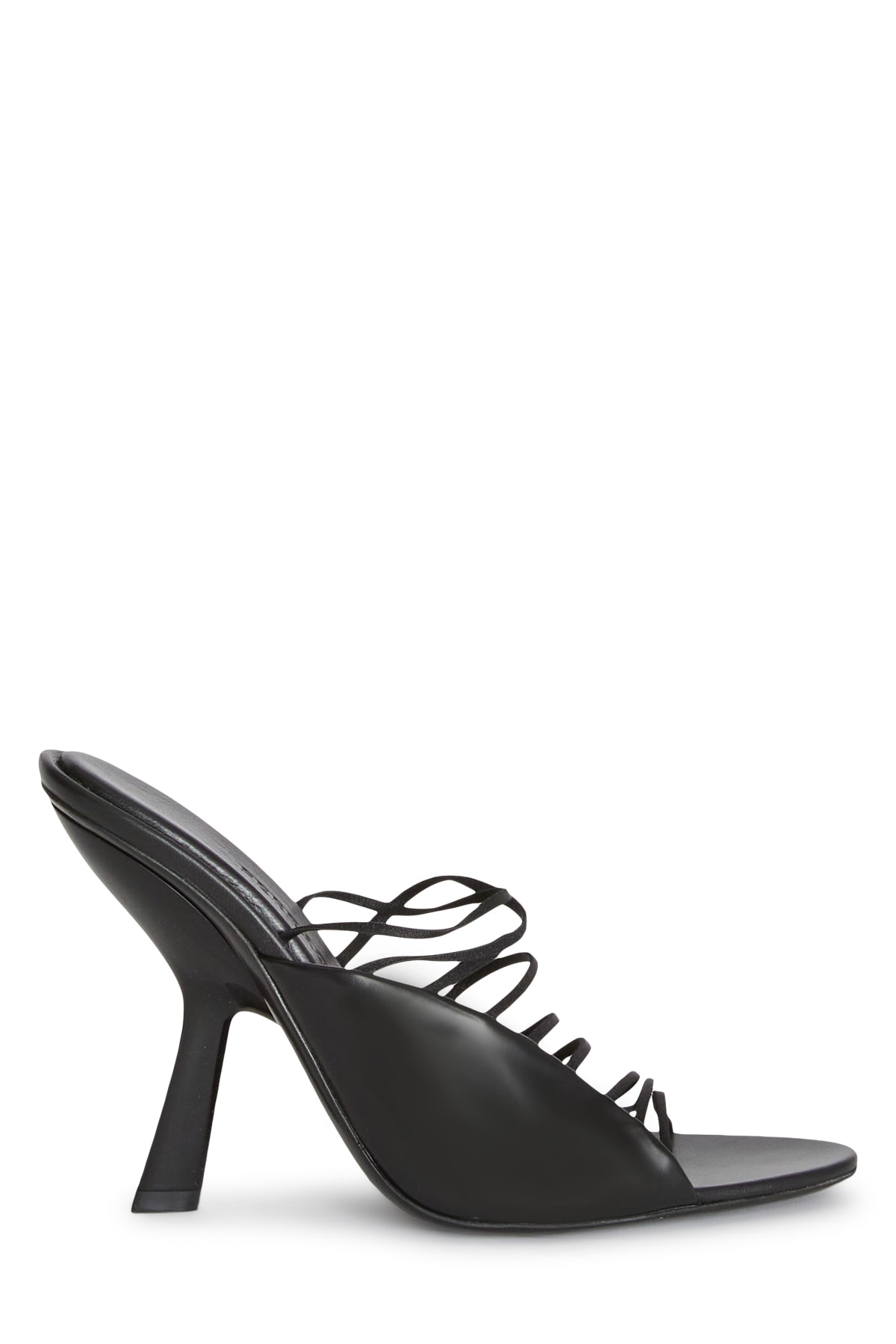 Ferragamo Altaire 105 Strappy Leather Sandals In 001