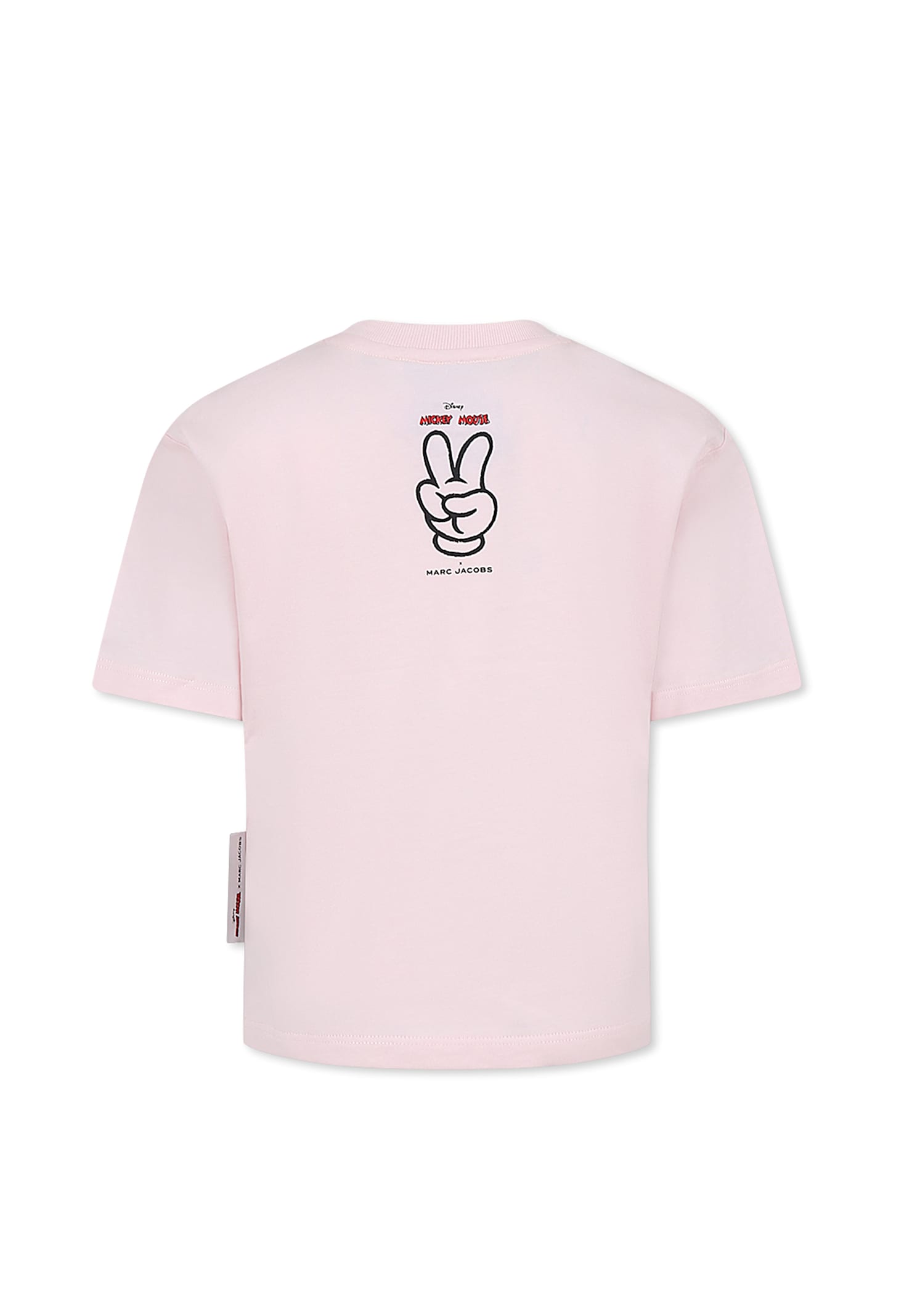 Marc Jacobs Xmickey Mouse Graphic-print T-shirt In Pink