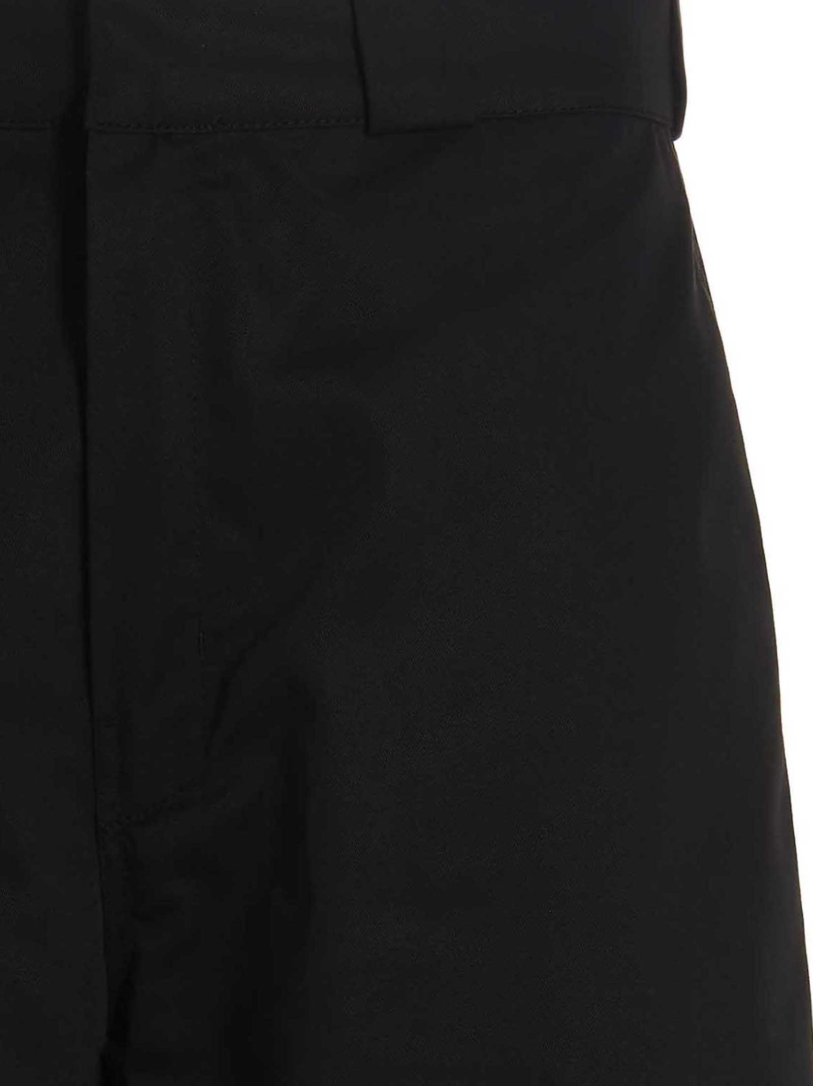 Shop Palm Angels Reversed Waistband Pants In Black