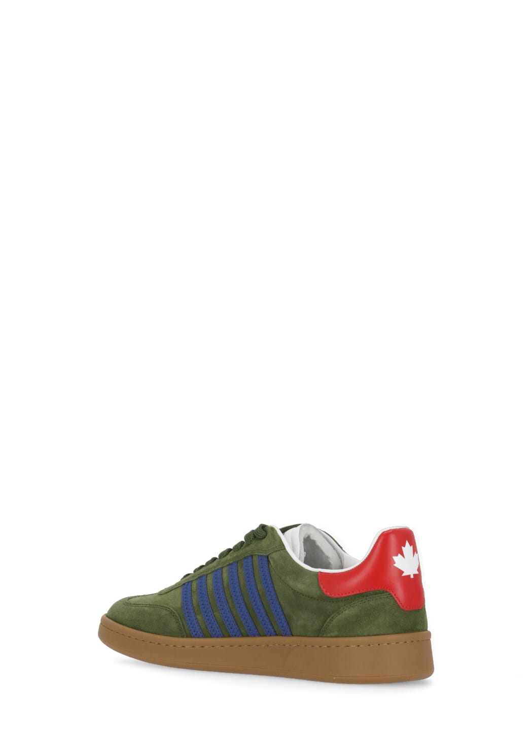 Shop Dsquared2 Boxer Sneakers In Green