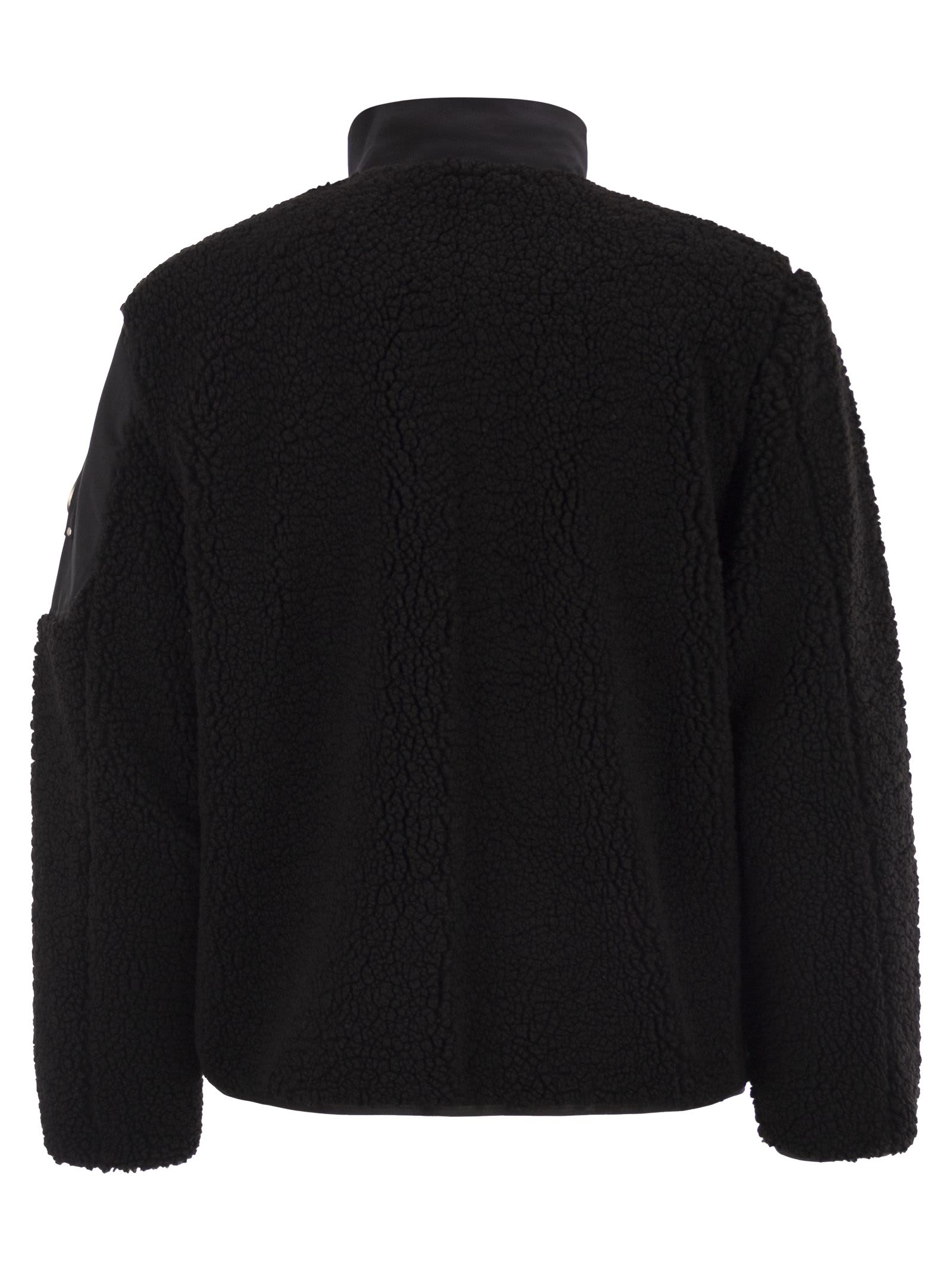 Moose Knuckles Saglek - Sherpa Jacket In Black