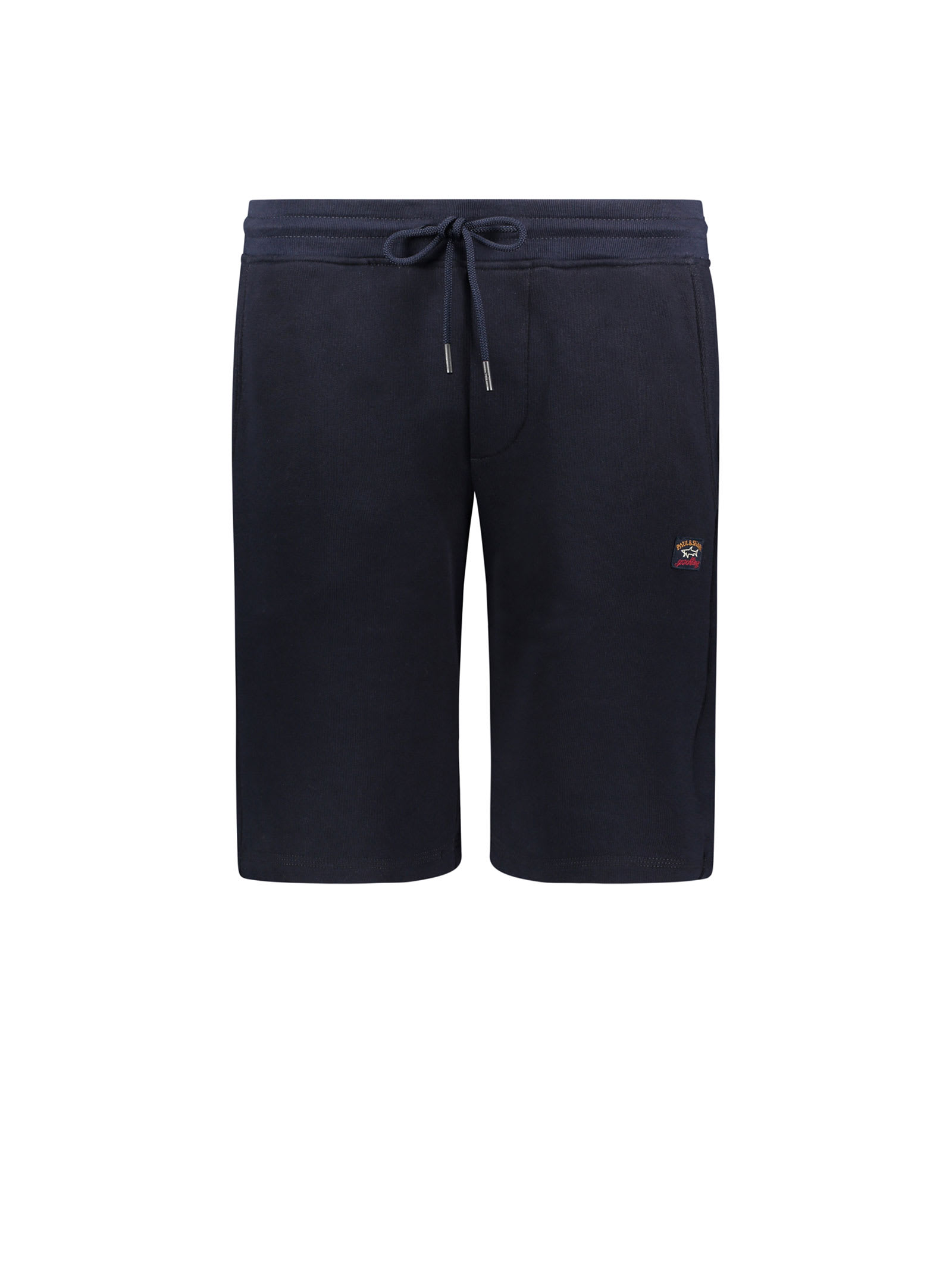 Paul & Shark Cotton Bermuda With Contrasting Detail
