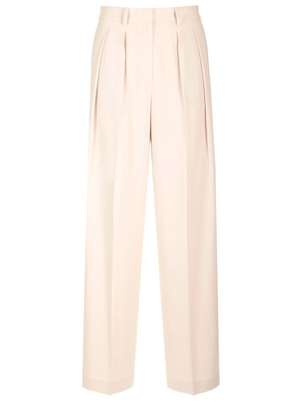 Shop Theory Double Pleated Trousers In Pietra