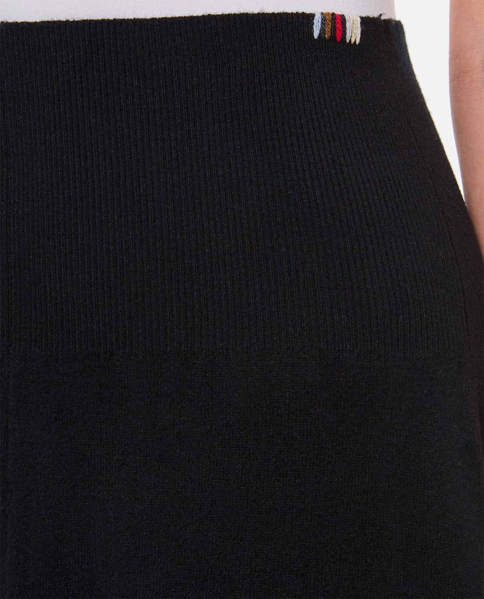 Extreme Cashmere Ease Cashmere Stretch 2.26 Skirt In Black