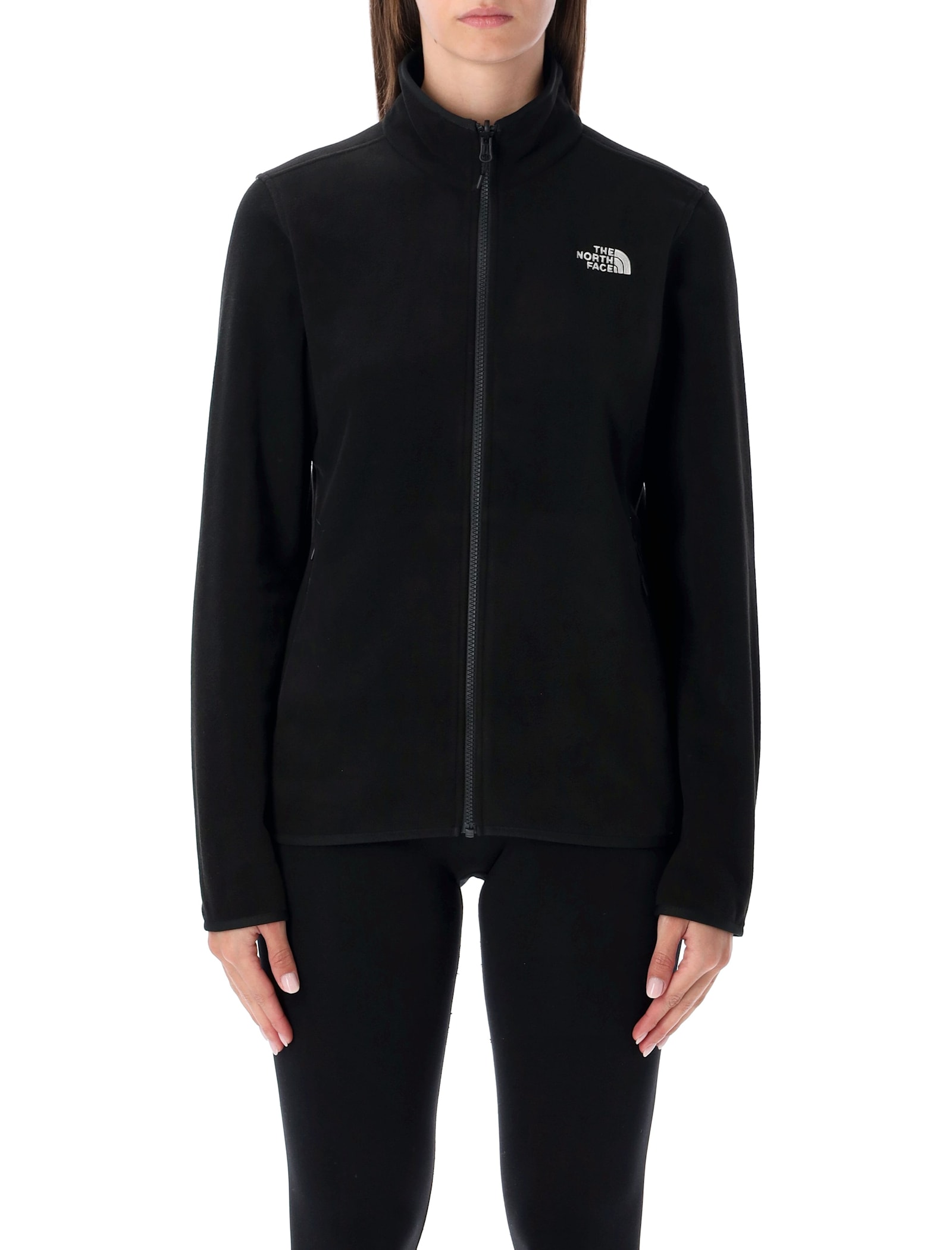 The North Face Glacier Full-zip Fleece In Black