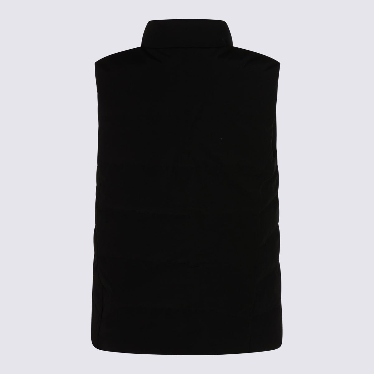 Canada Goose Black Gilet Down Jacket In Blue