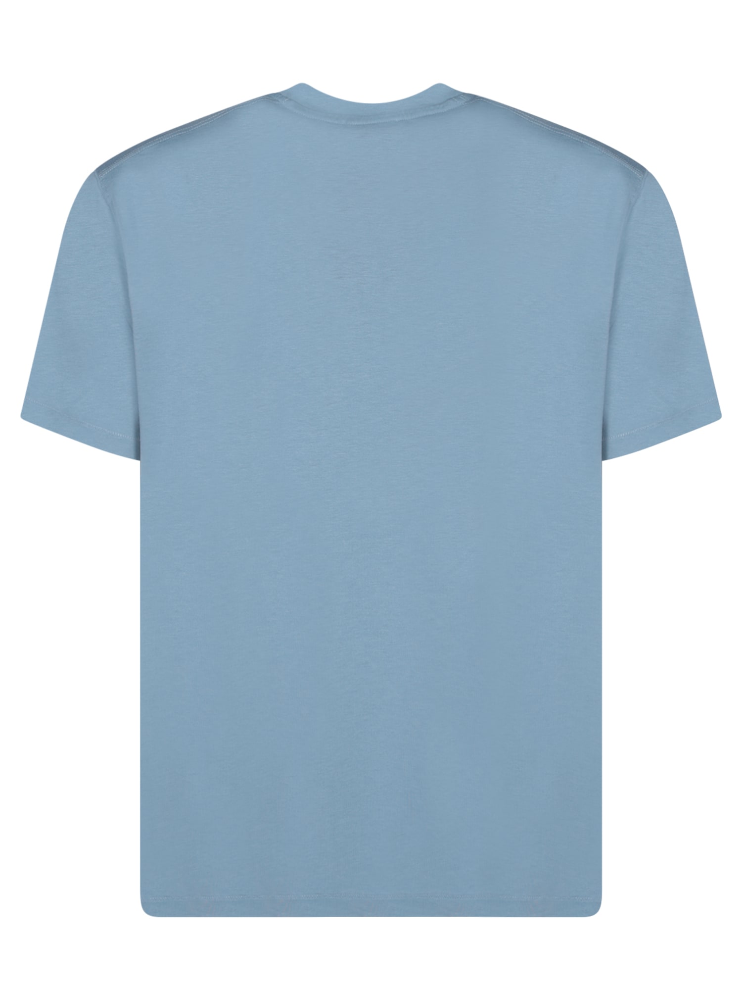 Shop Tom Ford Basic Light Blue T-shirt