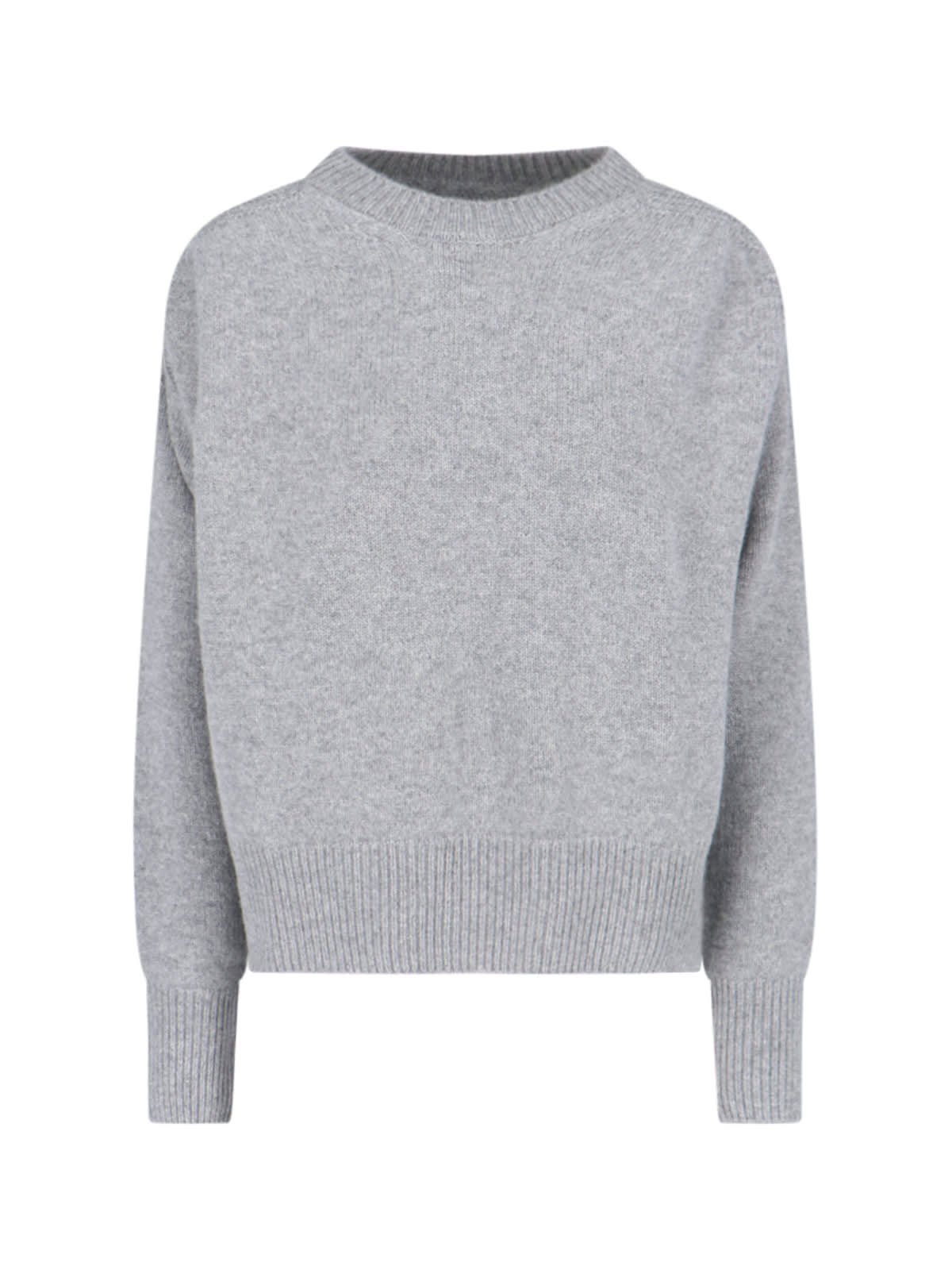 Shop Sa Su Phi Cashmere Sweater In Gray