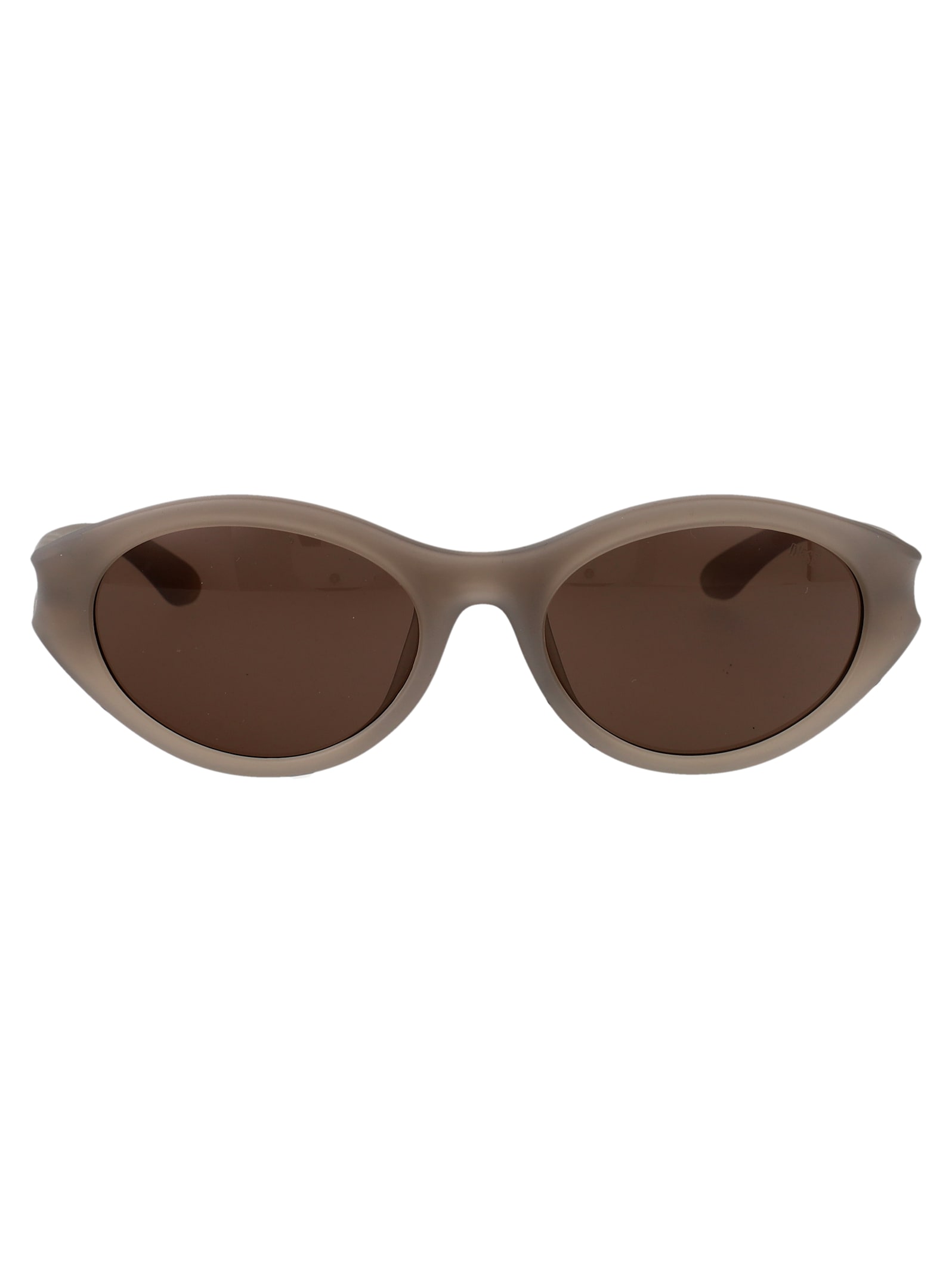 Diesel Oval Sunglasses 0 Dl3005 U 201273 In Brown