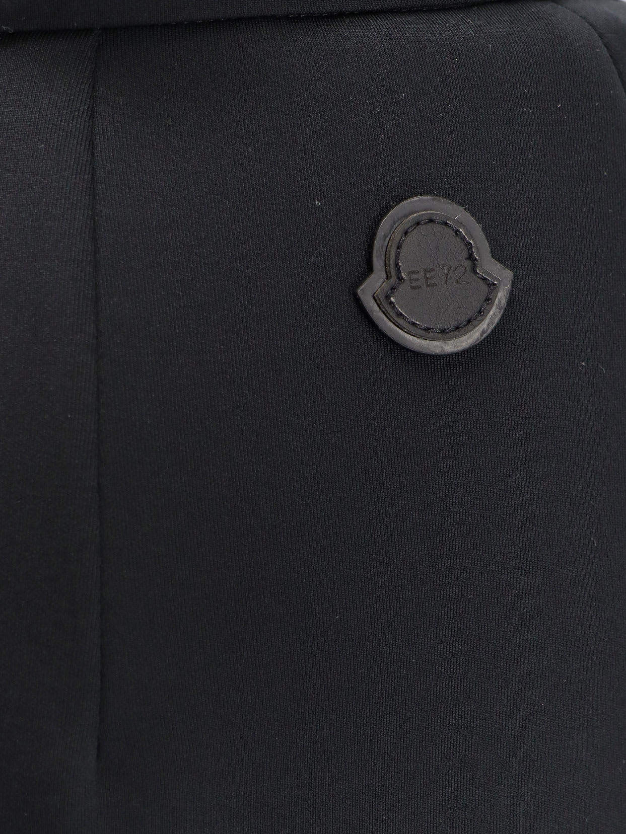 Moncler Genius Moncler Edward Enninful Ee72 Neoprene Skirt In Black