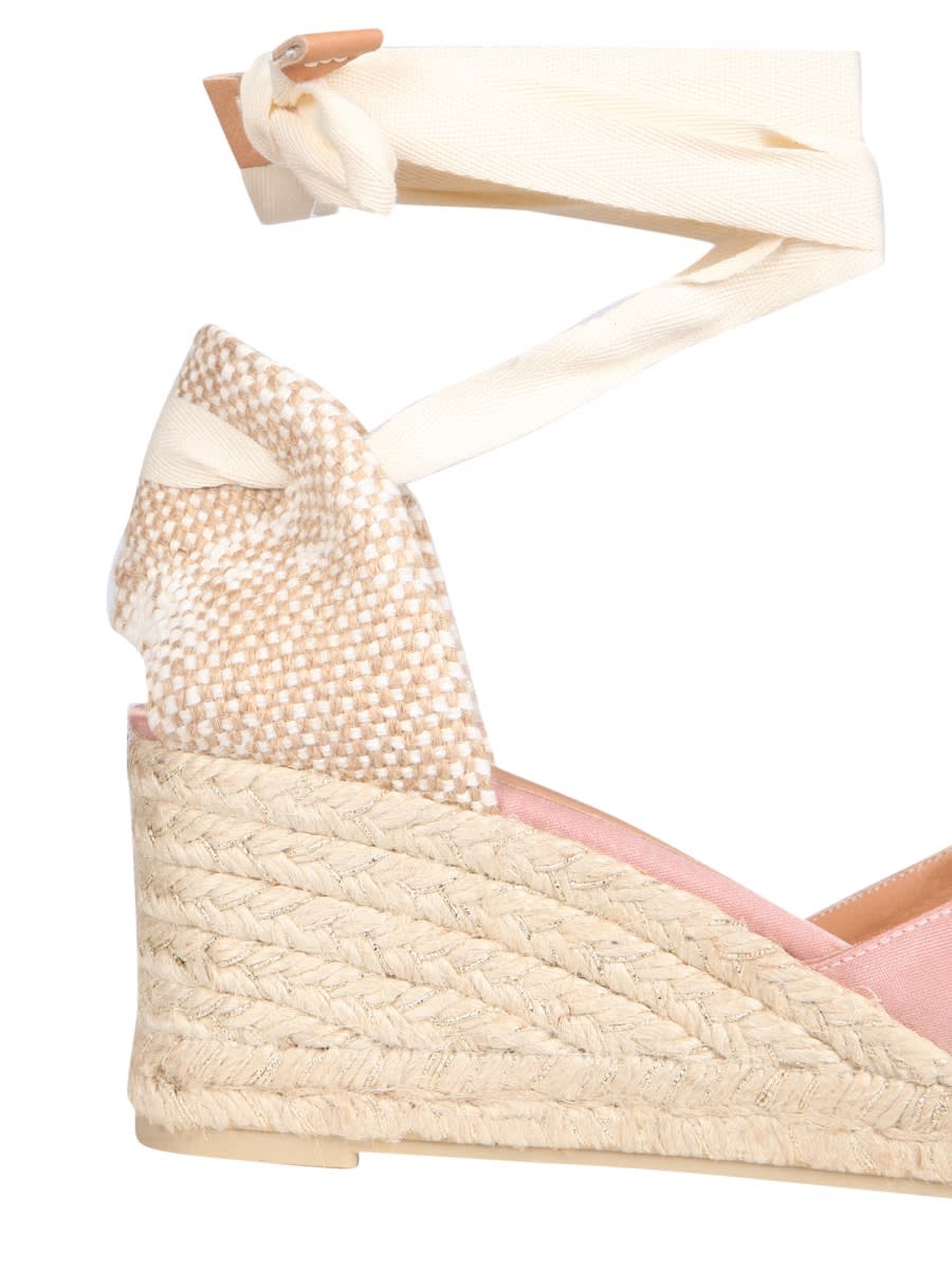 Castaã±er Castañer Cute Easpadrillas With Wedge In Pink