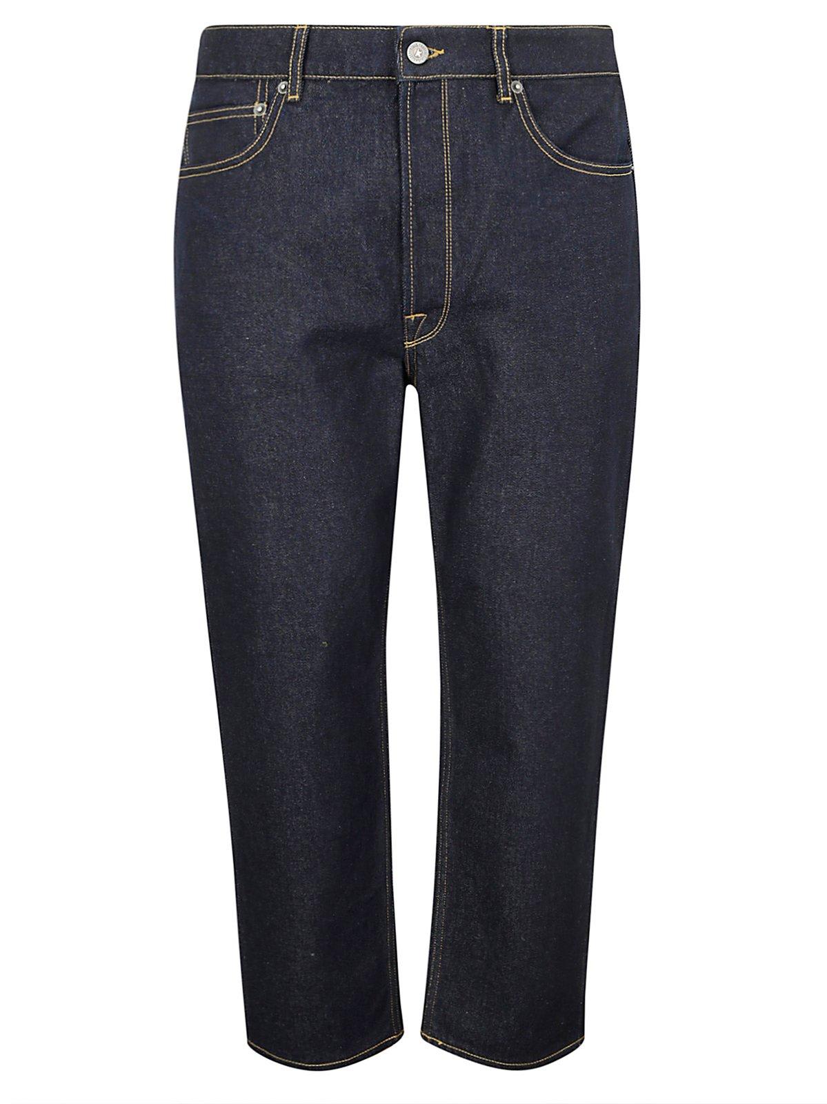 Shop Golden Goose Straight-leg Jeans In Blue