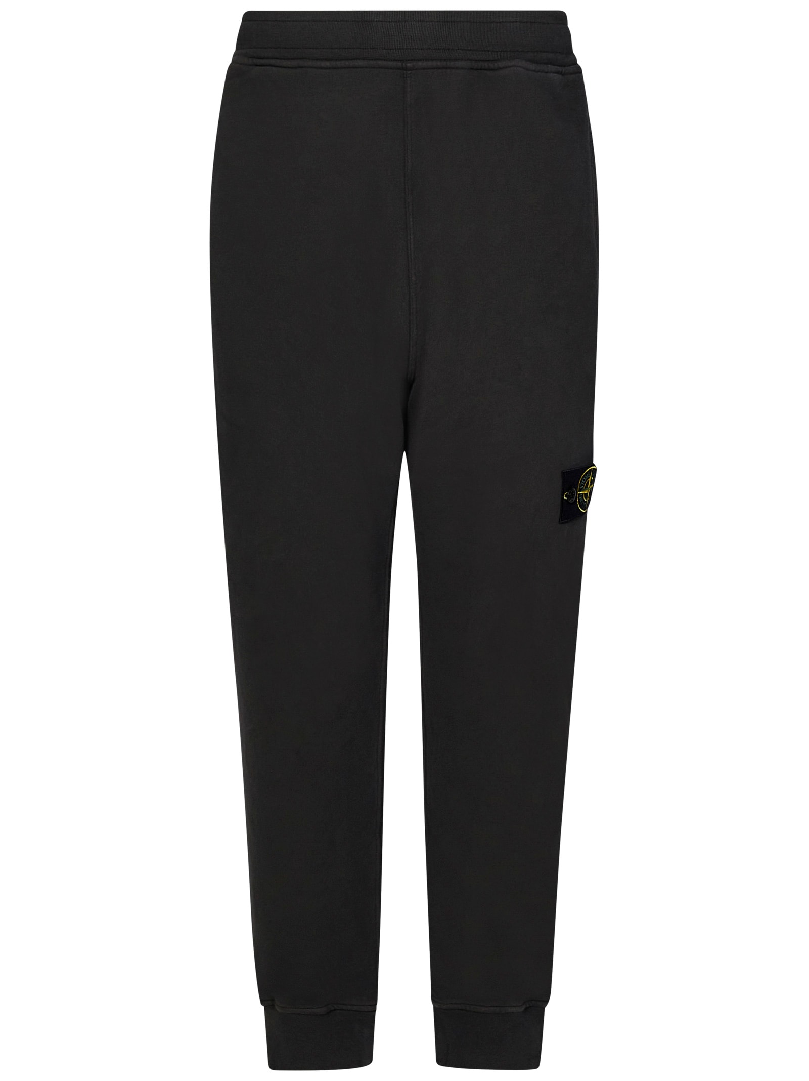 Shop Stone Island Trousers In Grey