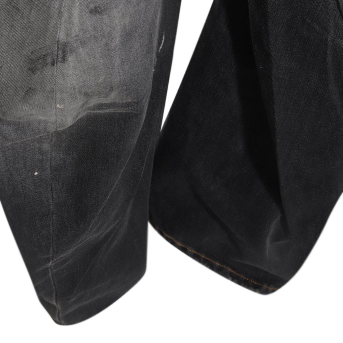 Acne Studios Super Baggy Fit Jeans In Gray