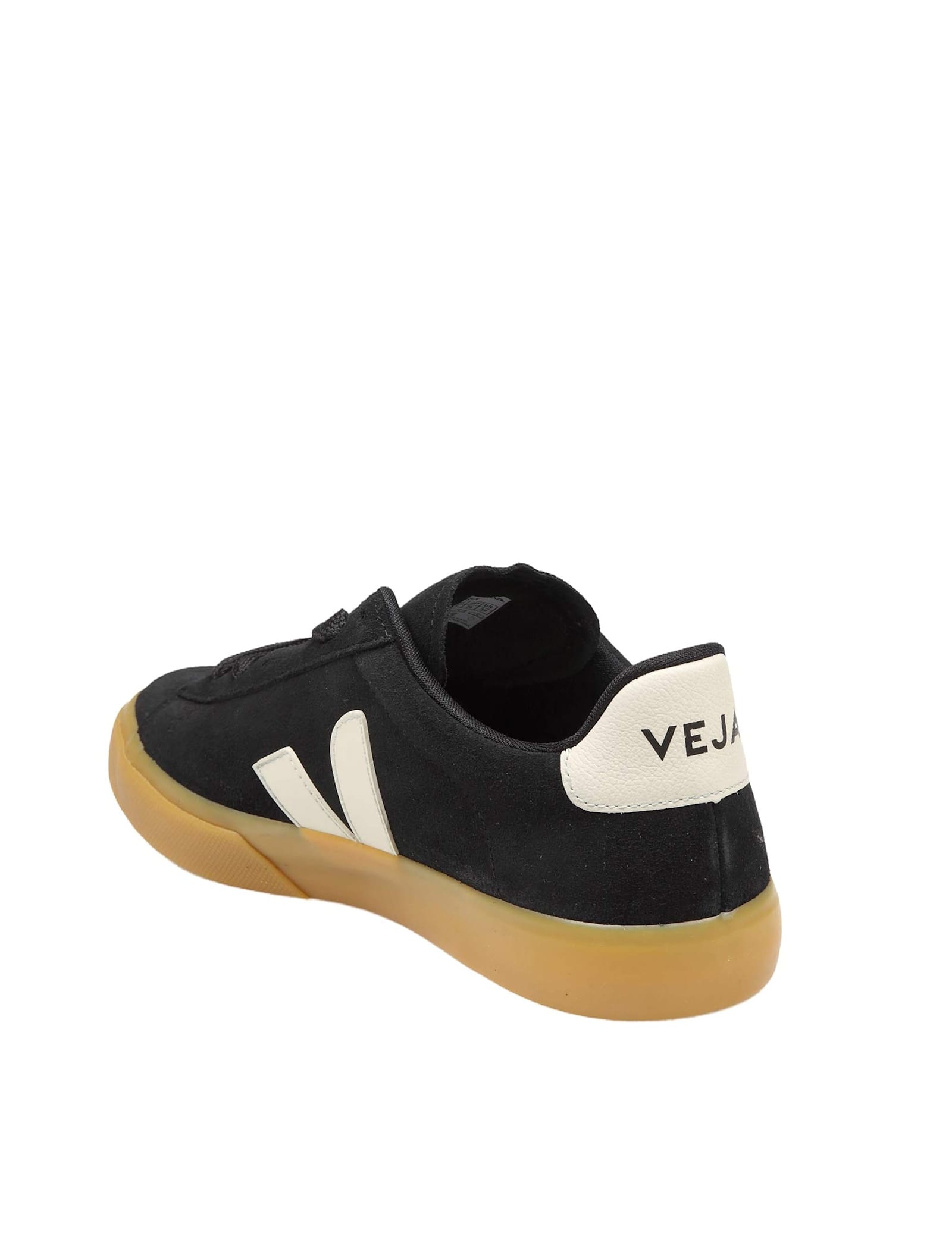 VEJA CAMPO SUEDE SNEAKERS COLOR BLACK 