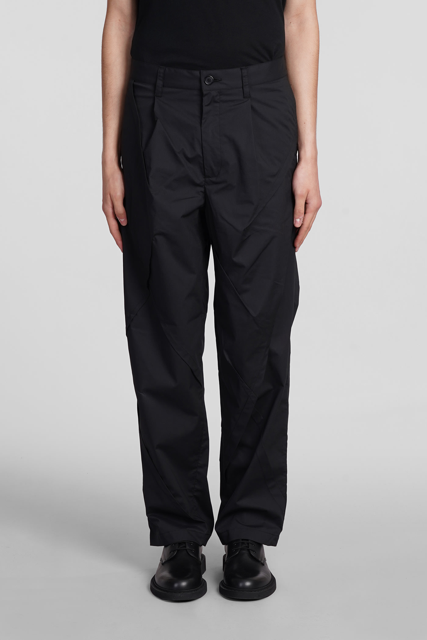 Shop Undercover Pants In Black Polyester