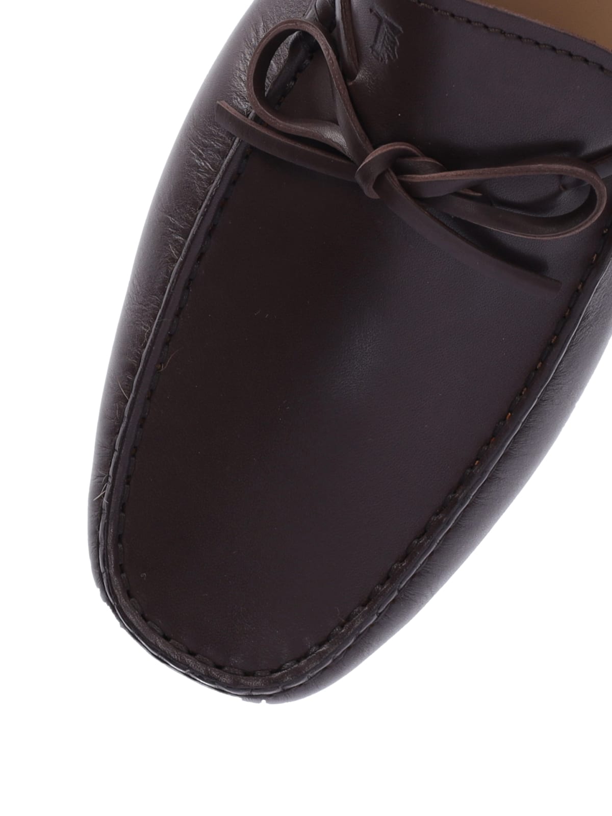 Shop Tod's Gommino Loafers In Brown