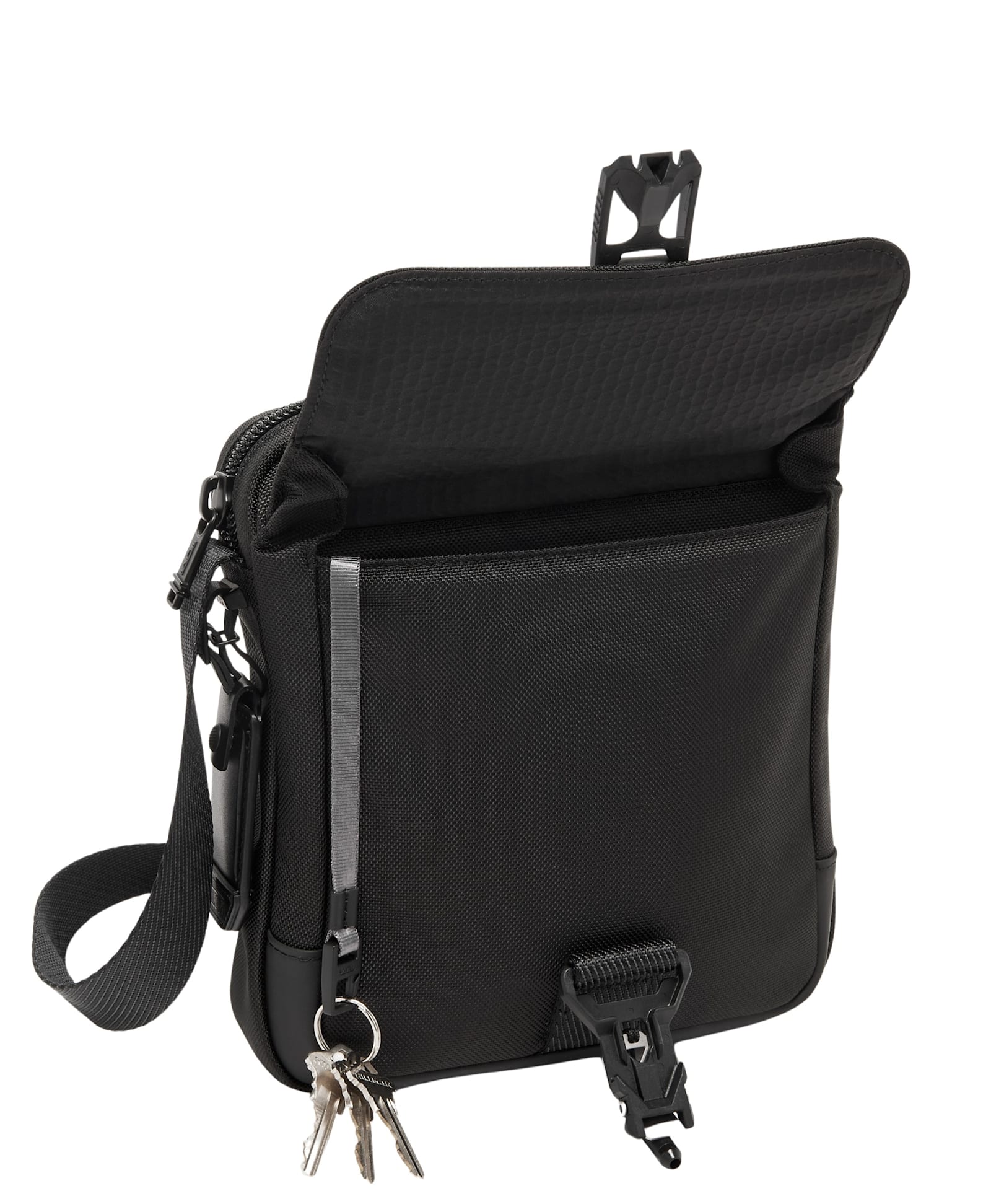 Shop Tumi Junior Crossbody In Black