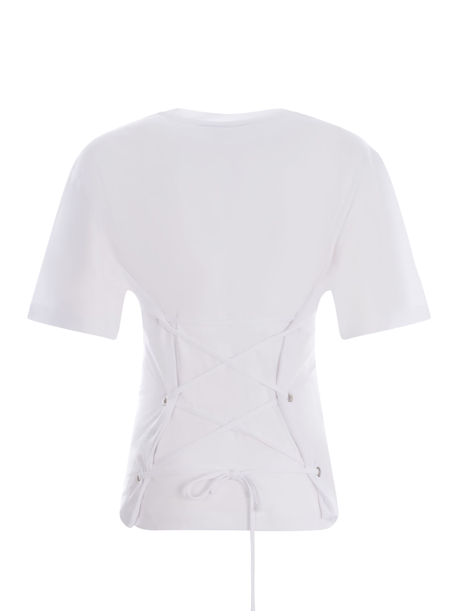 Shop Richmond T-shirt  Tomiok Made Of Cotton In Bianco