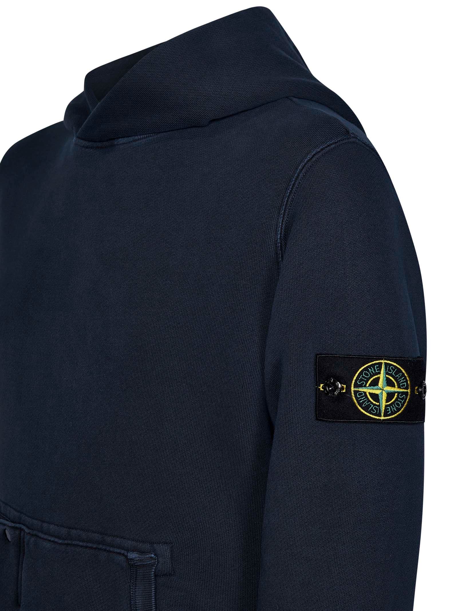 Shop Stone Island Sweatshirt In Blue