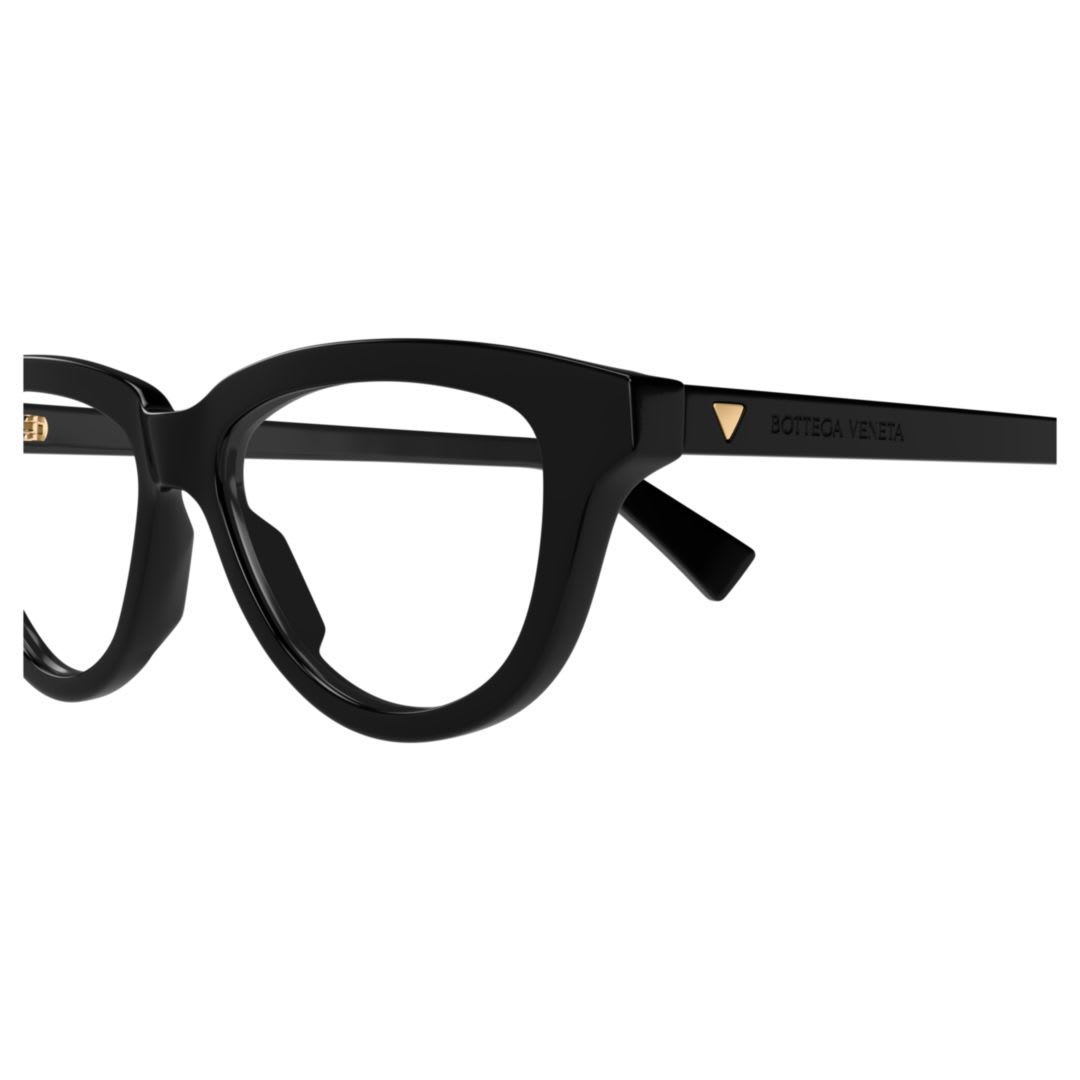 Bottega Veneta Bv1366o001-black-black-transparent In Black