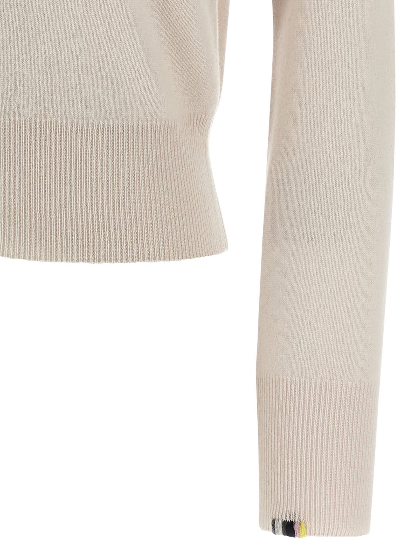 Extreme Cashmere N.300 Little 2 Cardigan In Neutral