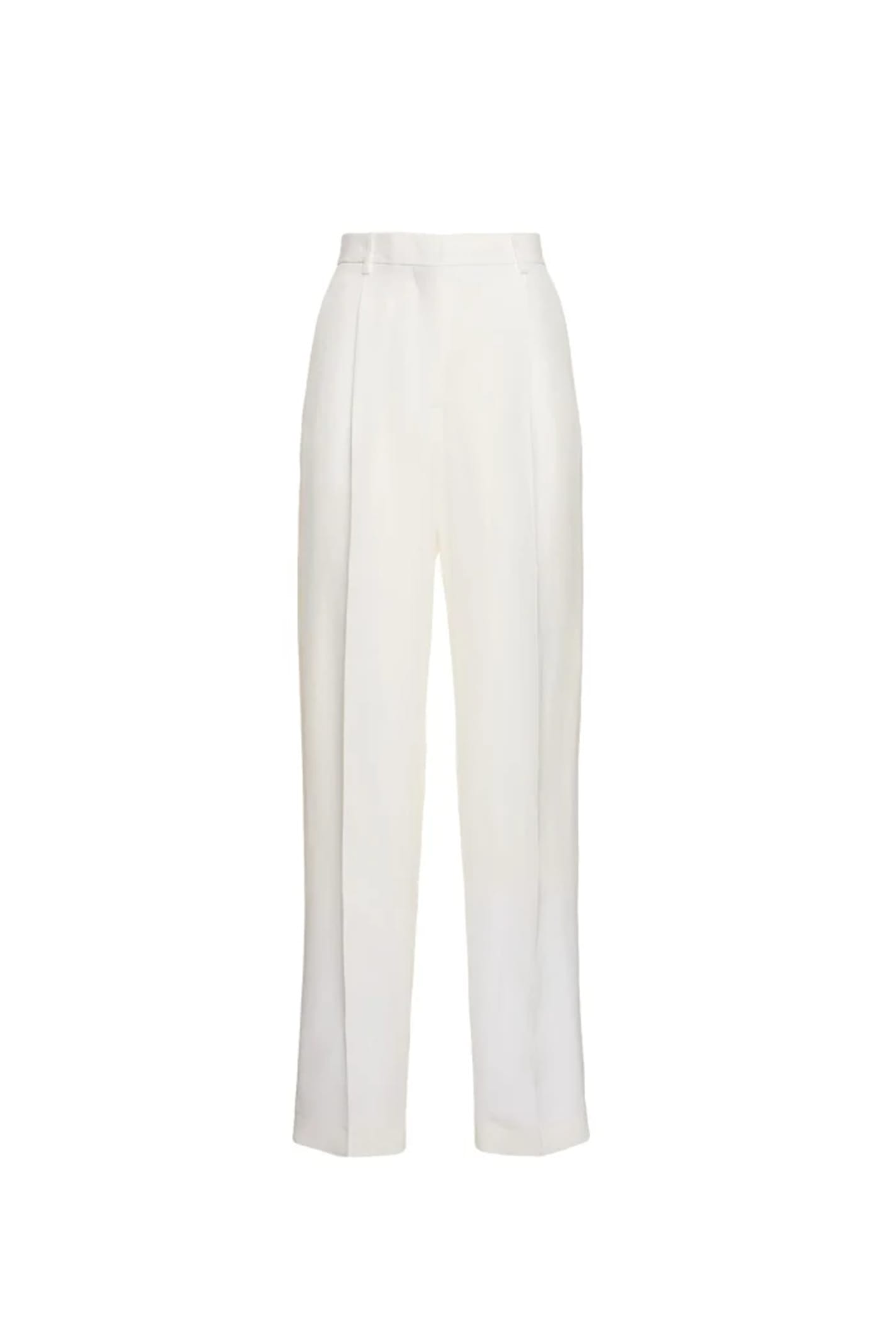 Msgm Pants In White