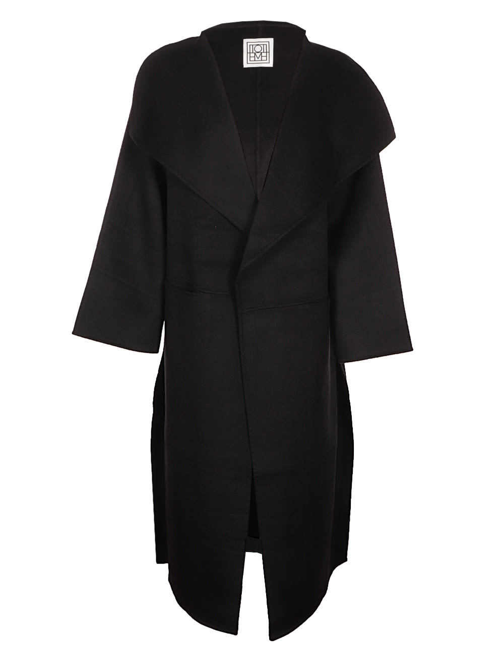 Shop Totême Signature Wool Cashmere Coat In 200