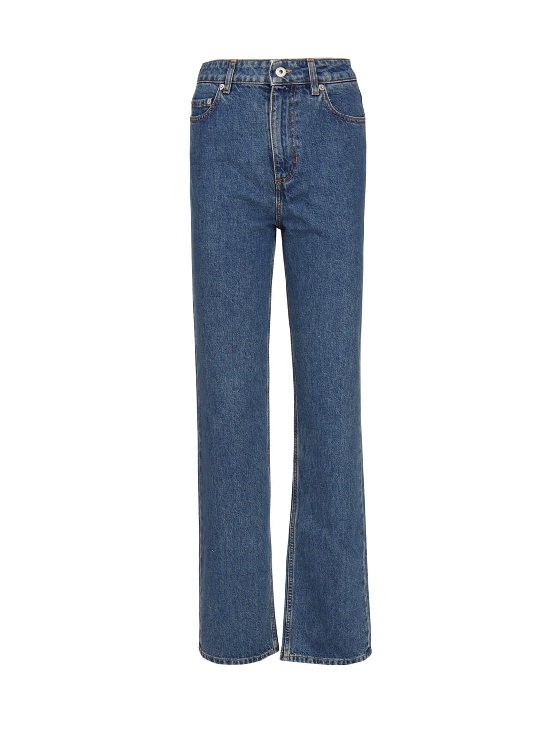 Shop Burberry Straight Cut Jeans