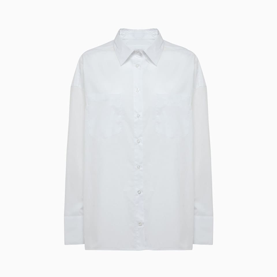 Shop Remain Birger Christensen Remain Classic Shirt In White