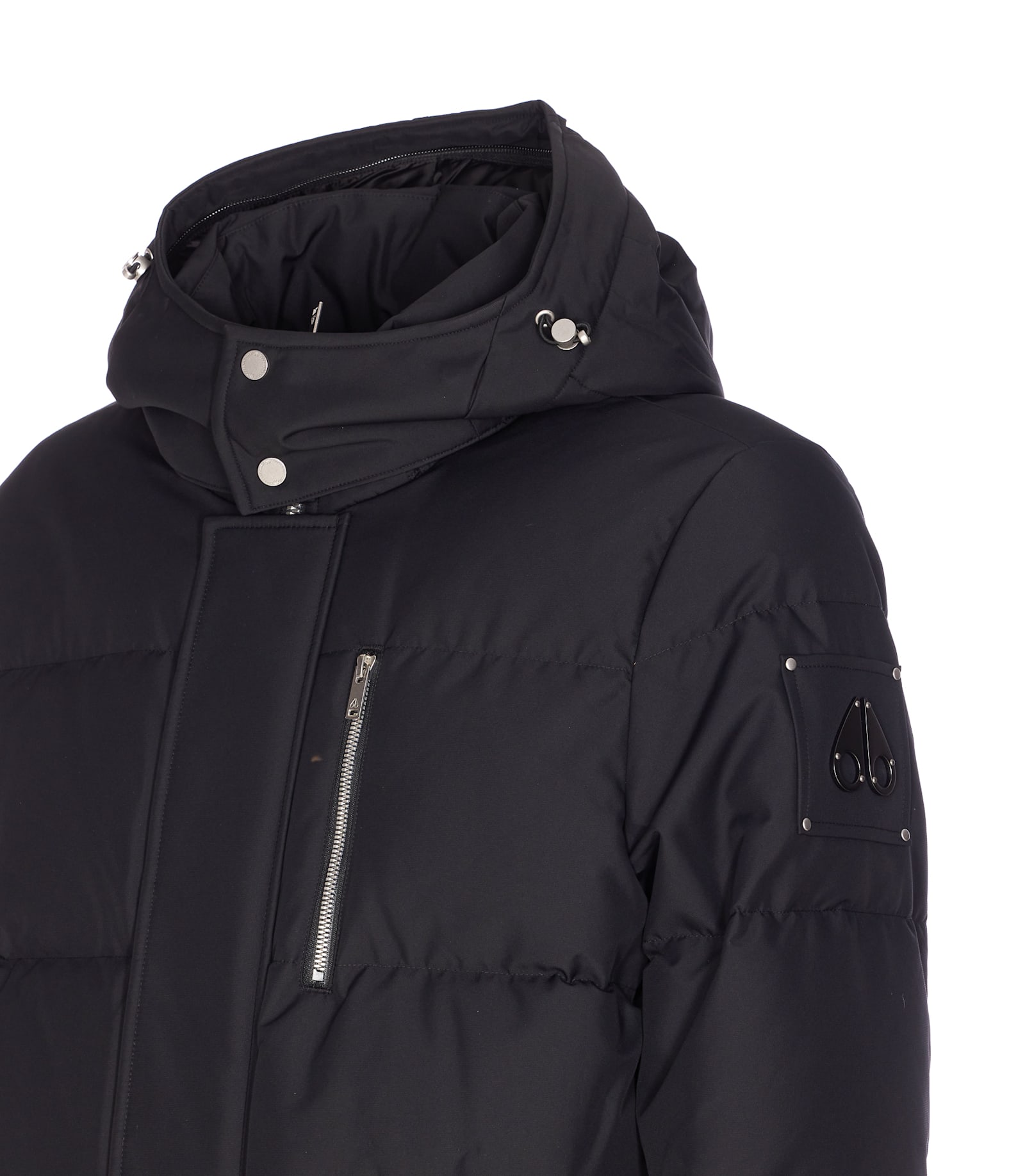 Moose Knuckles Cloud 3q Down Jacket In Blue