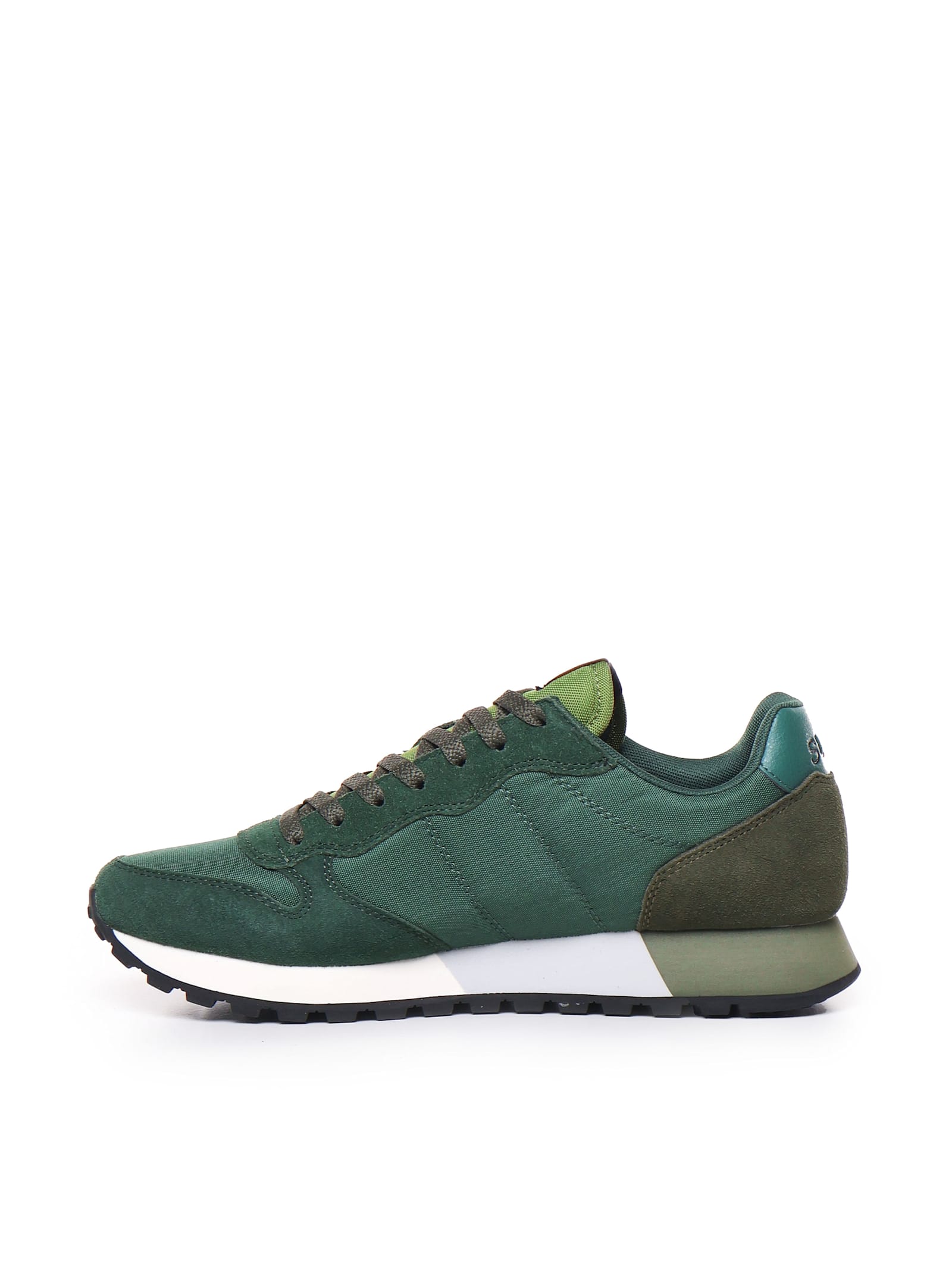 Shop Sun 68 Sneakers Jaki Solid In Verde Scuro