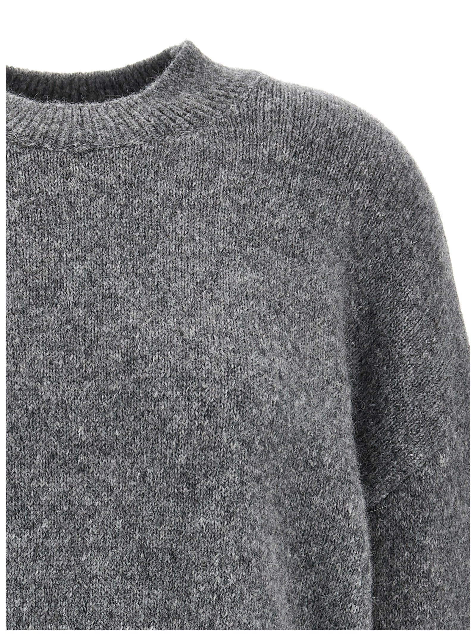 Shop Jacquemus Sweater In Gray