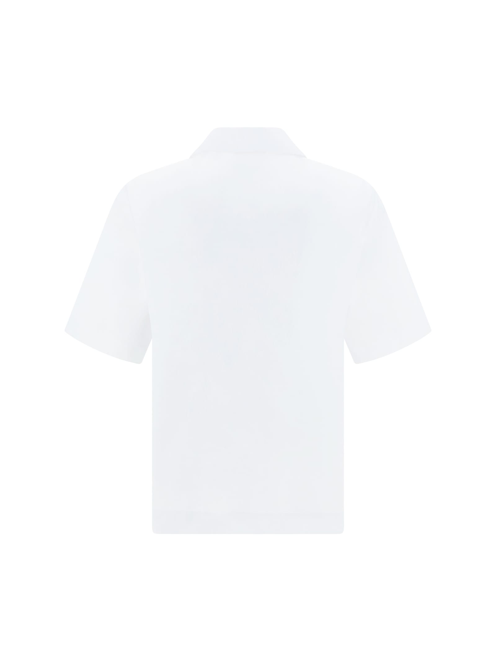 Shop Givenchy Boxy Shirt In White