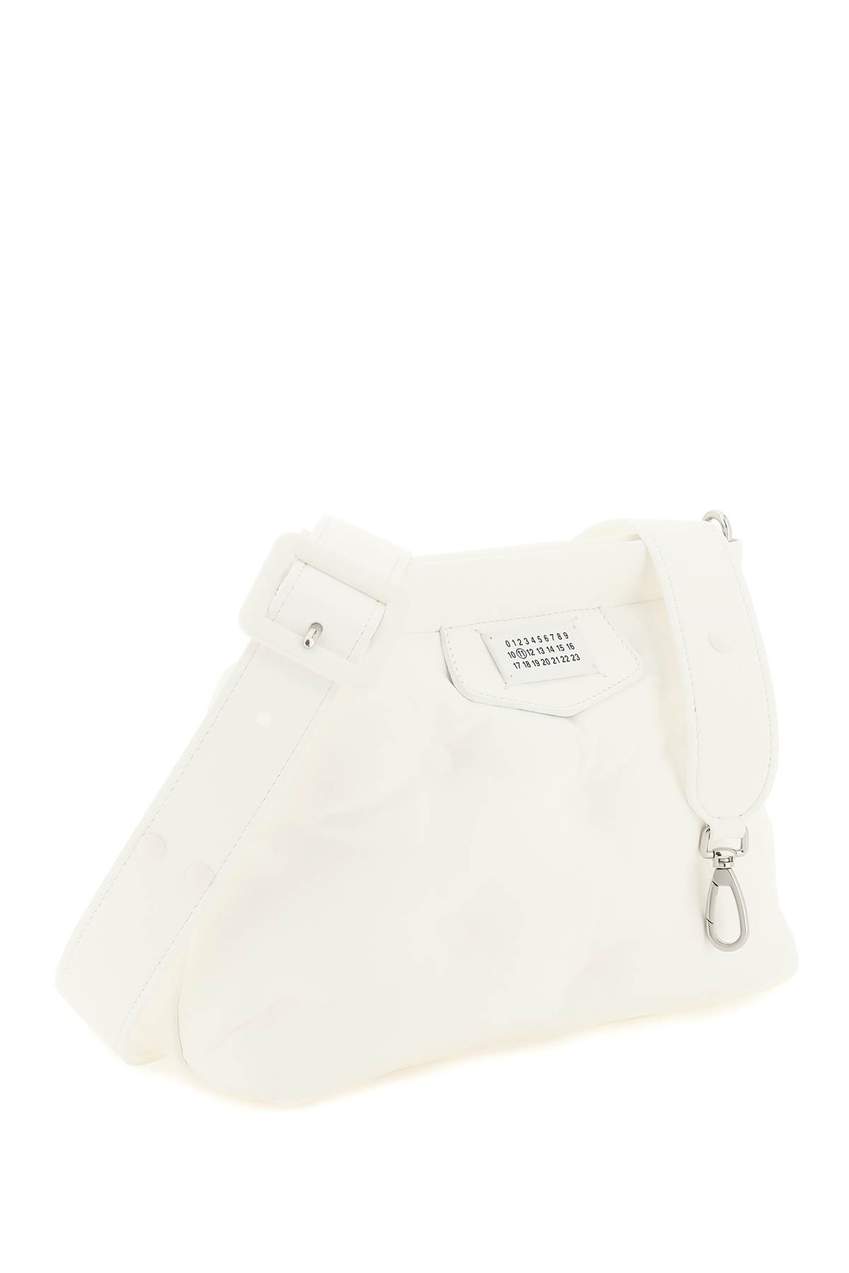 Shop Maison Margiela Glam Slam Crossbody Bag In Bianco