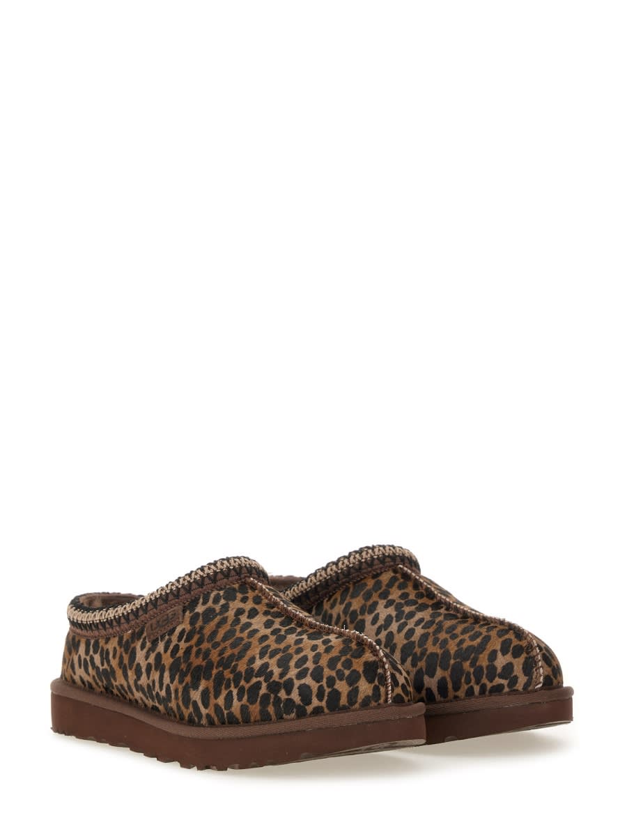 Ugg Tazz Caspian 1178430-bcdr Womens Brown Spotted Print Platform Slipper Gug121 In Animal Print