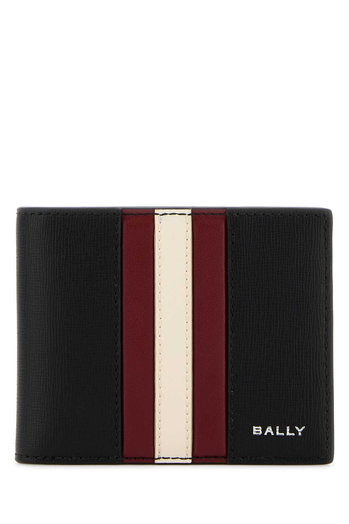 Shop Bally Black Leather Wallet