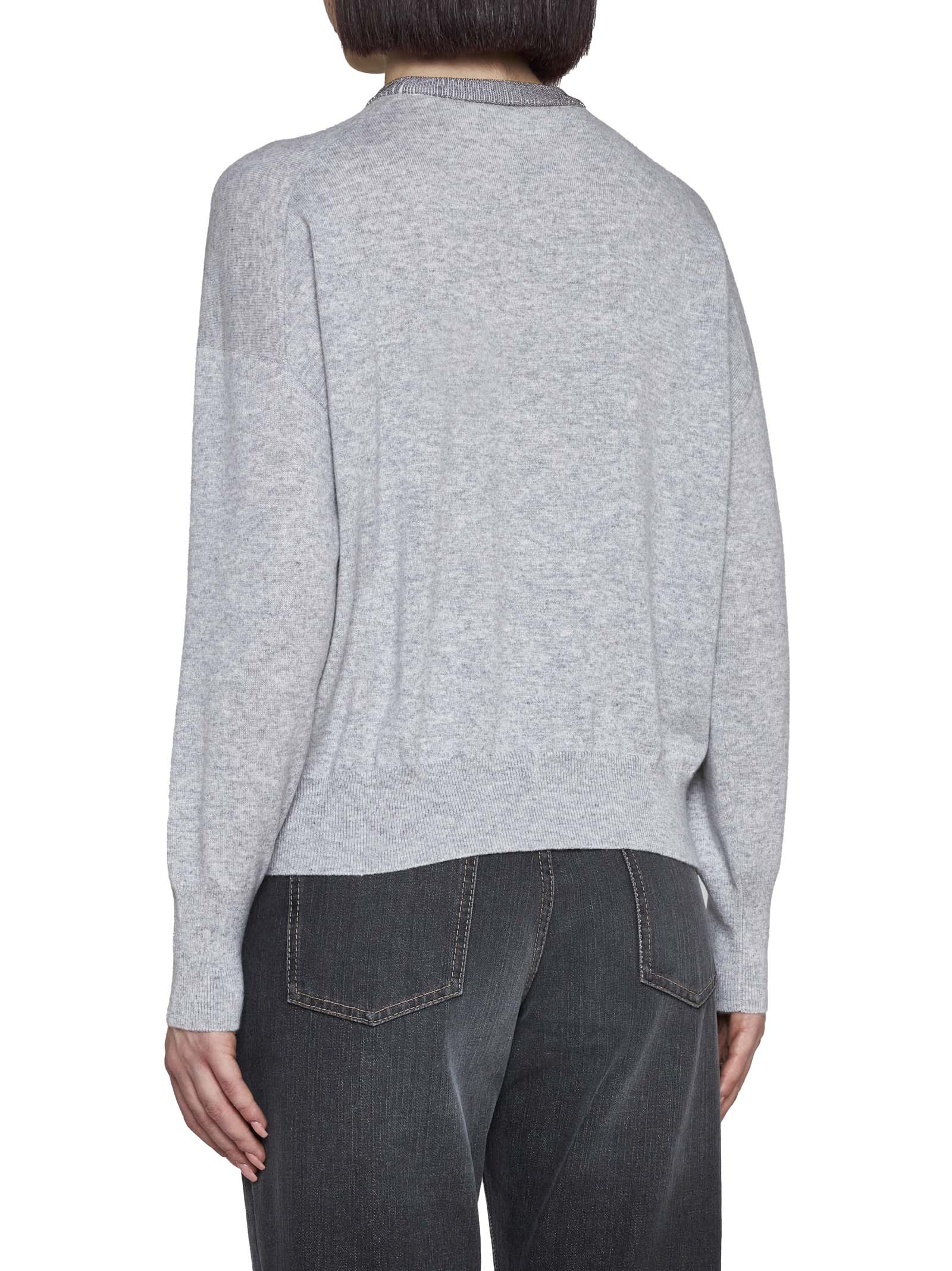 Shop Brunello Cucinelli Sweater In Ciottolo